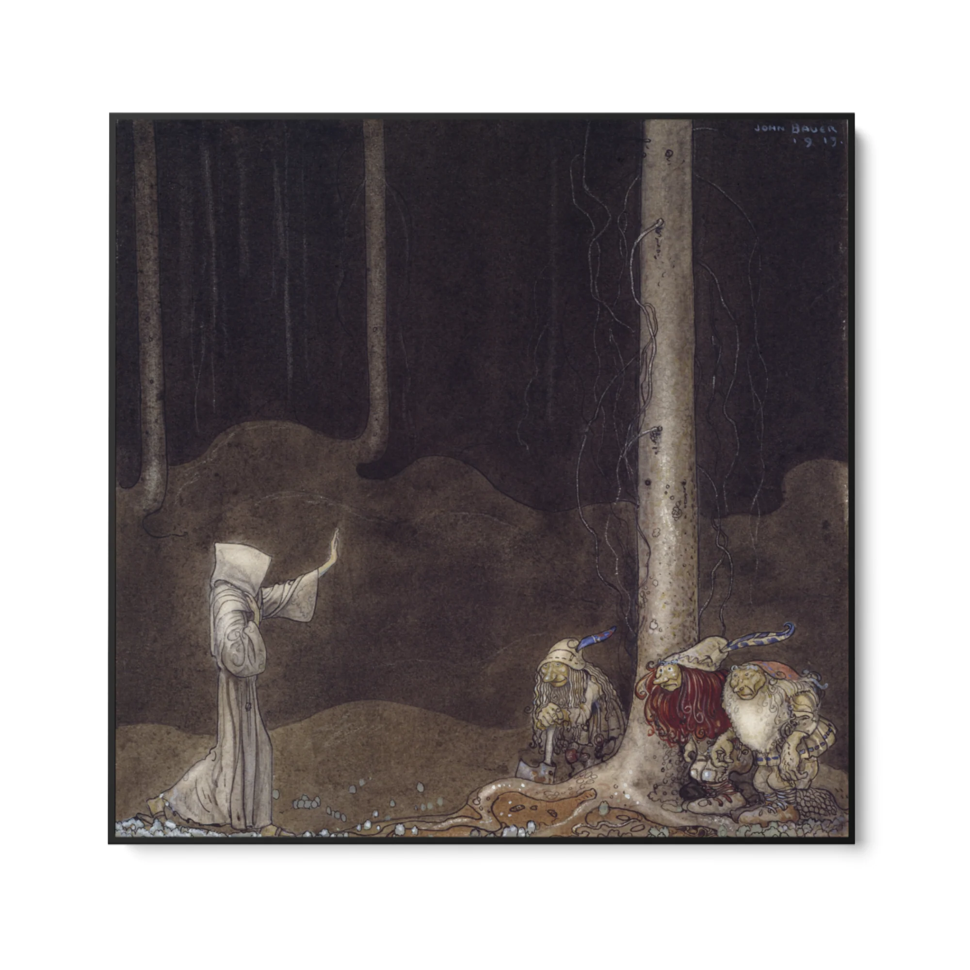 Fratello Martin e i tre troll, John Bauer - Image 5