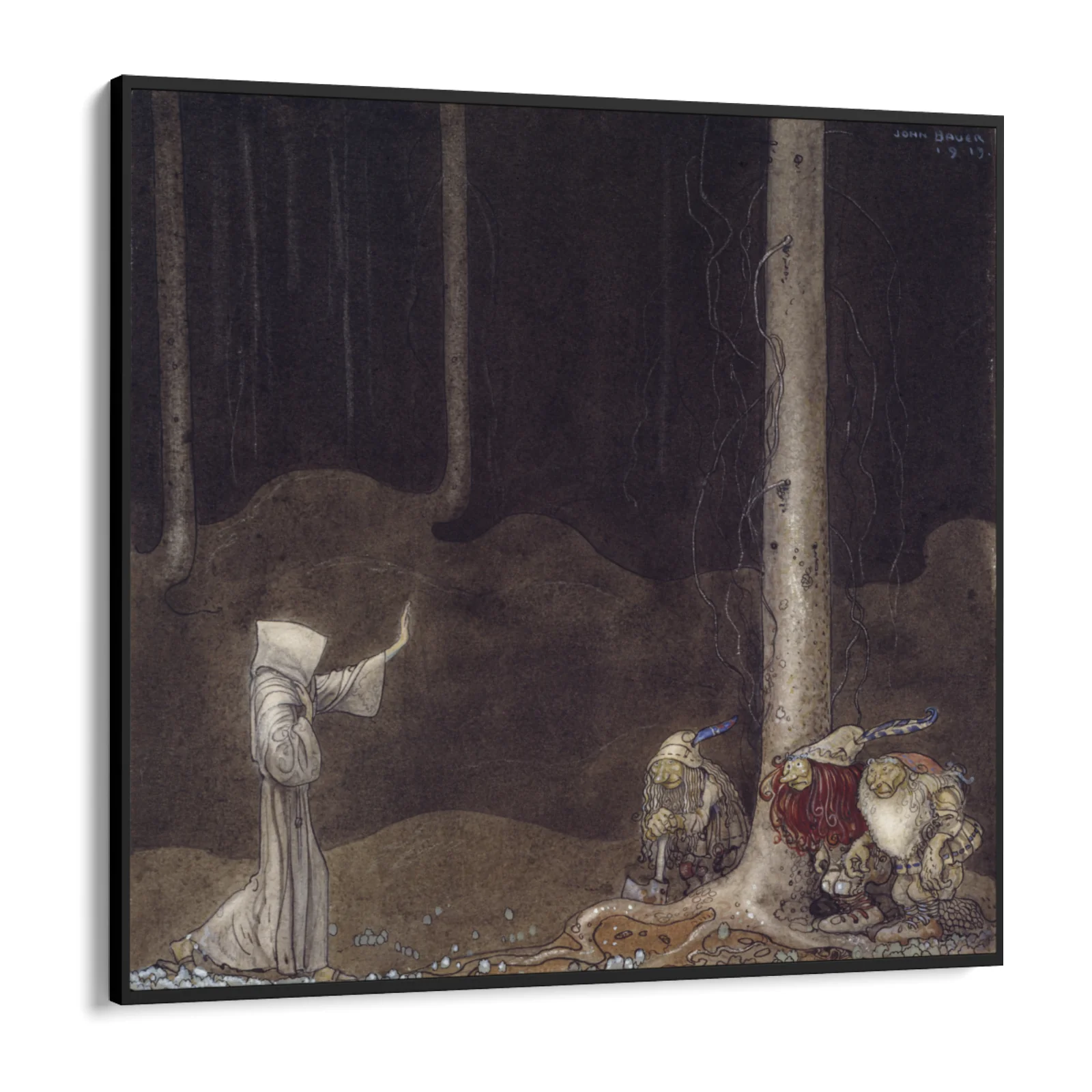 Fratello Martin e i tre troll, John Bauer - Image 9