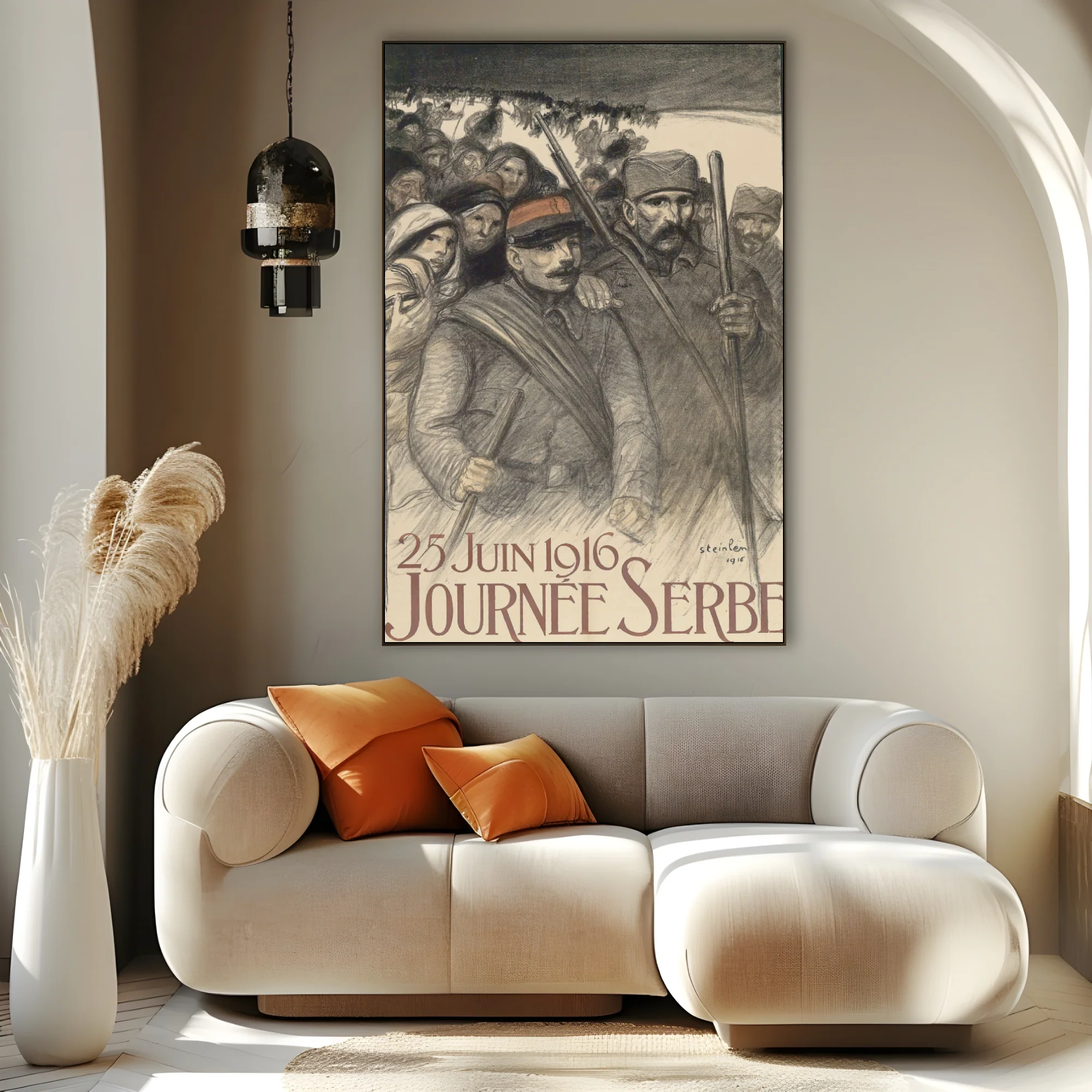 Giorno della Serbia, Théophile Steinlen - Image 2