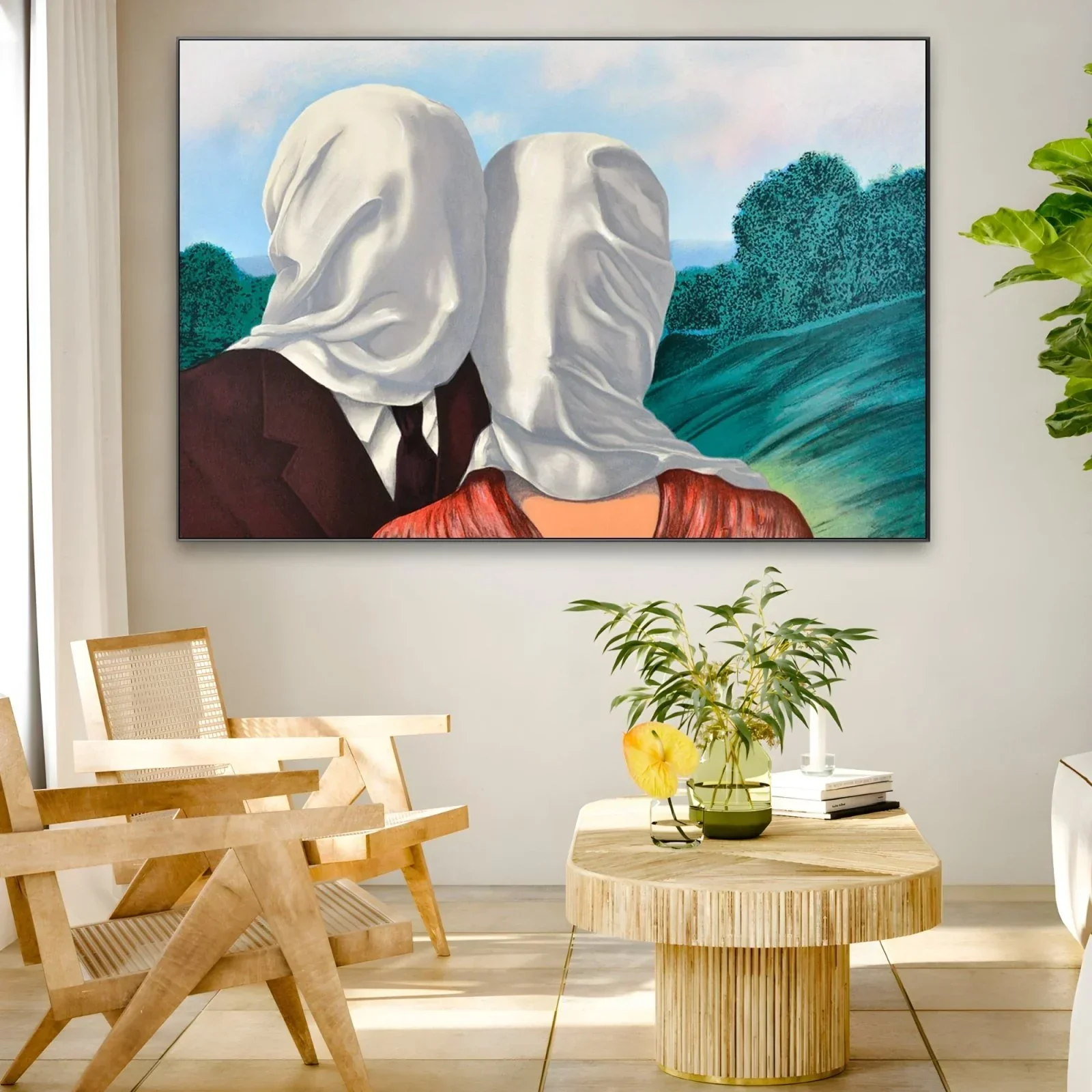 Gli amanti II, Rene Magritte - Image 2