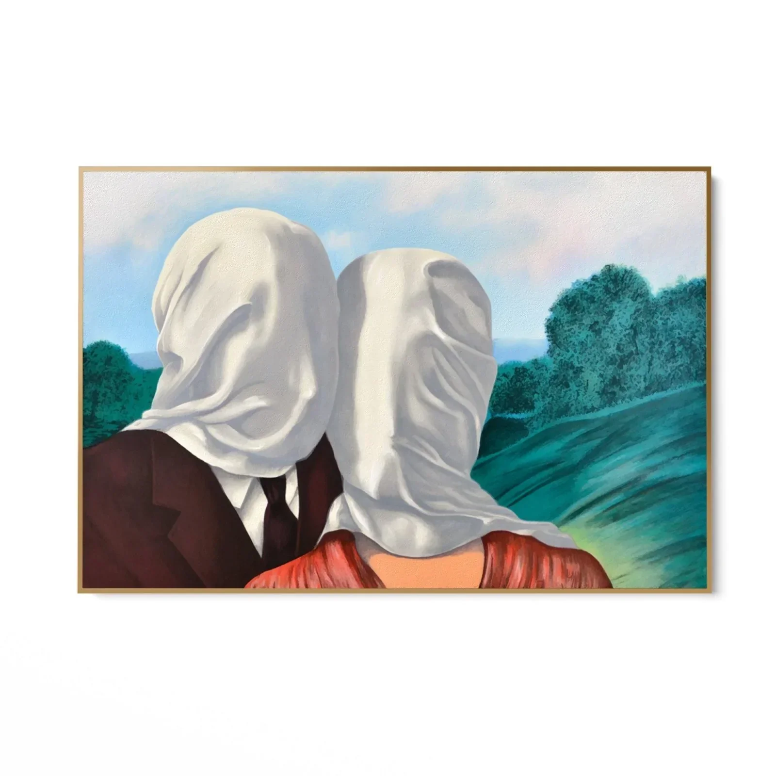 Gli amanti II, Rene Magritte - Image 7