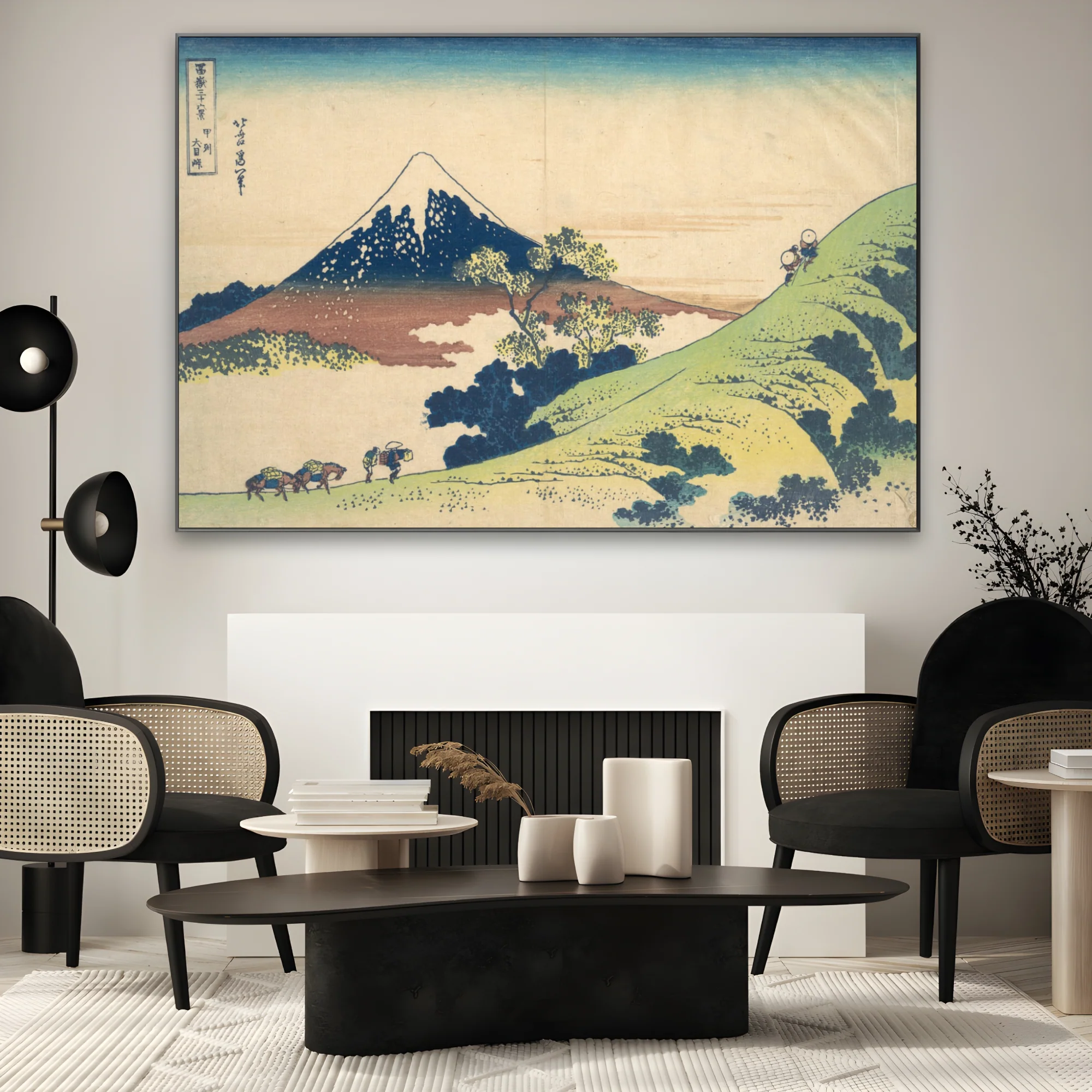 Il passo Inume nella provincia di Kai, Katsushika Hokusai