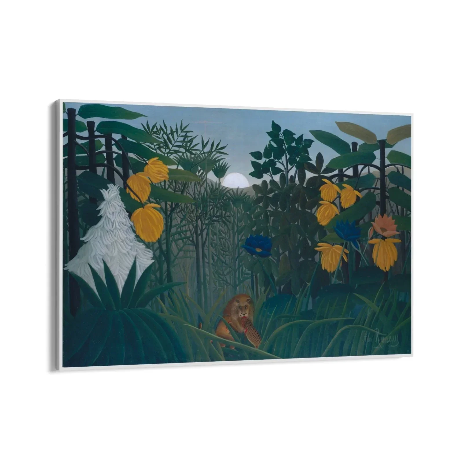 Il Pasto del Leone, Henri Rousseau - Image 10