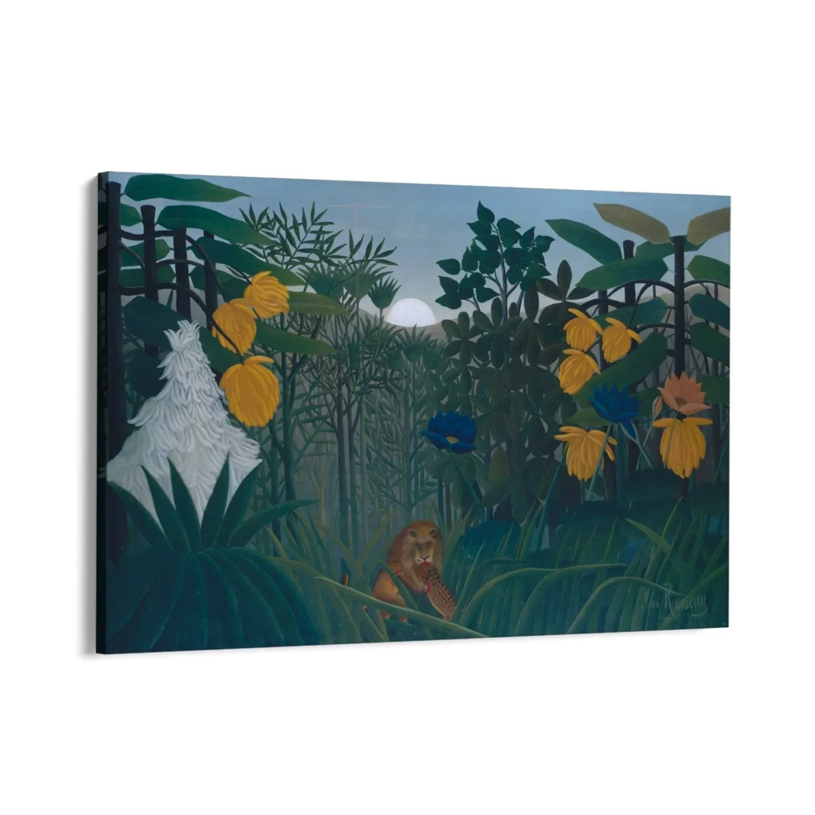 Il Pasto del Leone, Henri Rousseau - Image 4