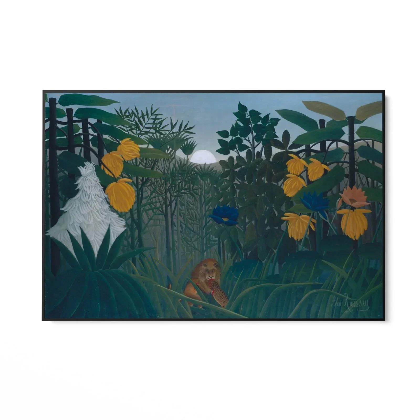 Il Pasto del Leone, Henri Rousseau - Image 5