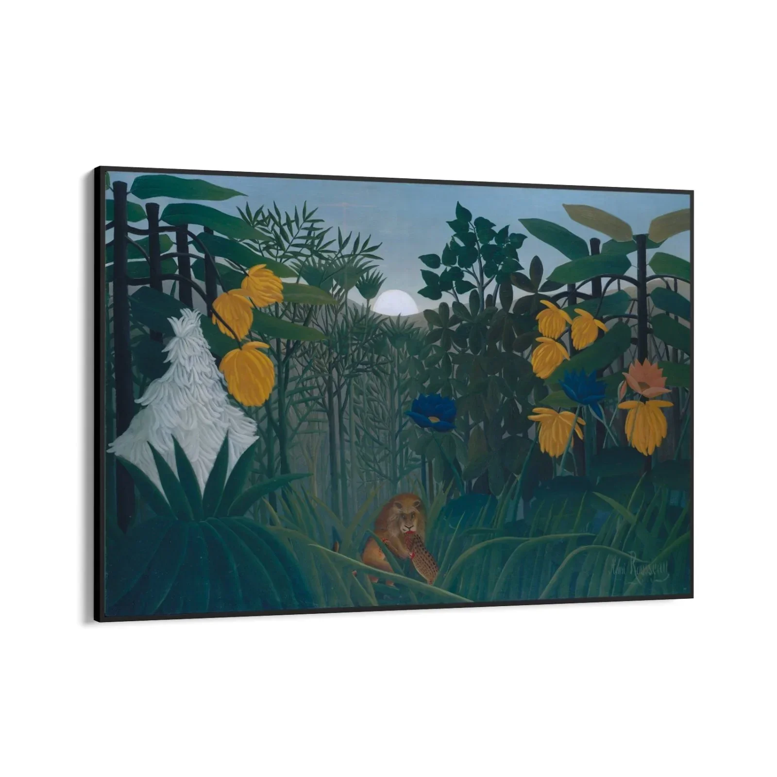 Il Pasto del Leone, Henri Rousseau - Image 6