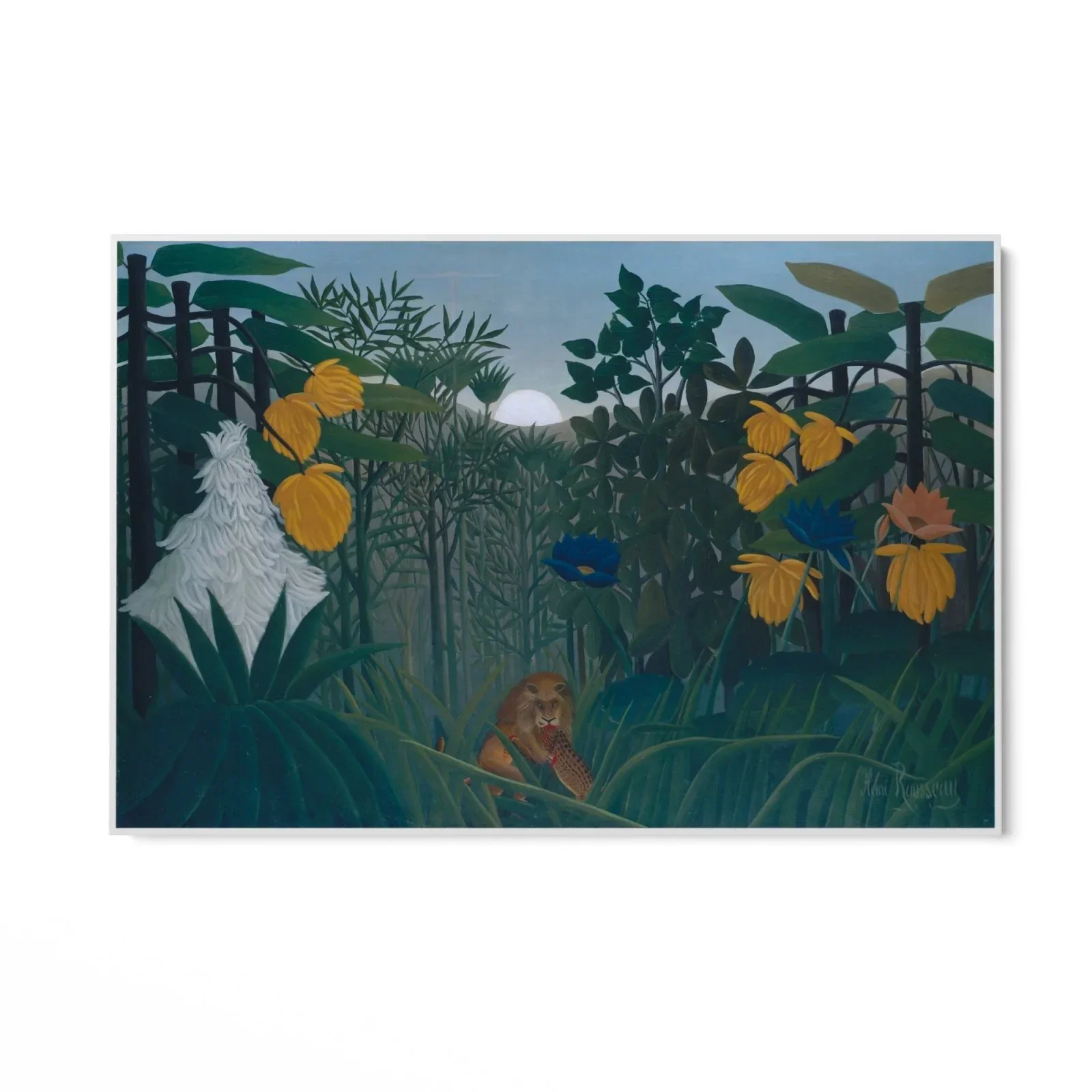 Il Pasto del Leone, Henri Rousseau - Image 9