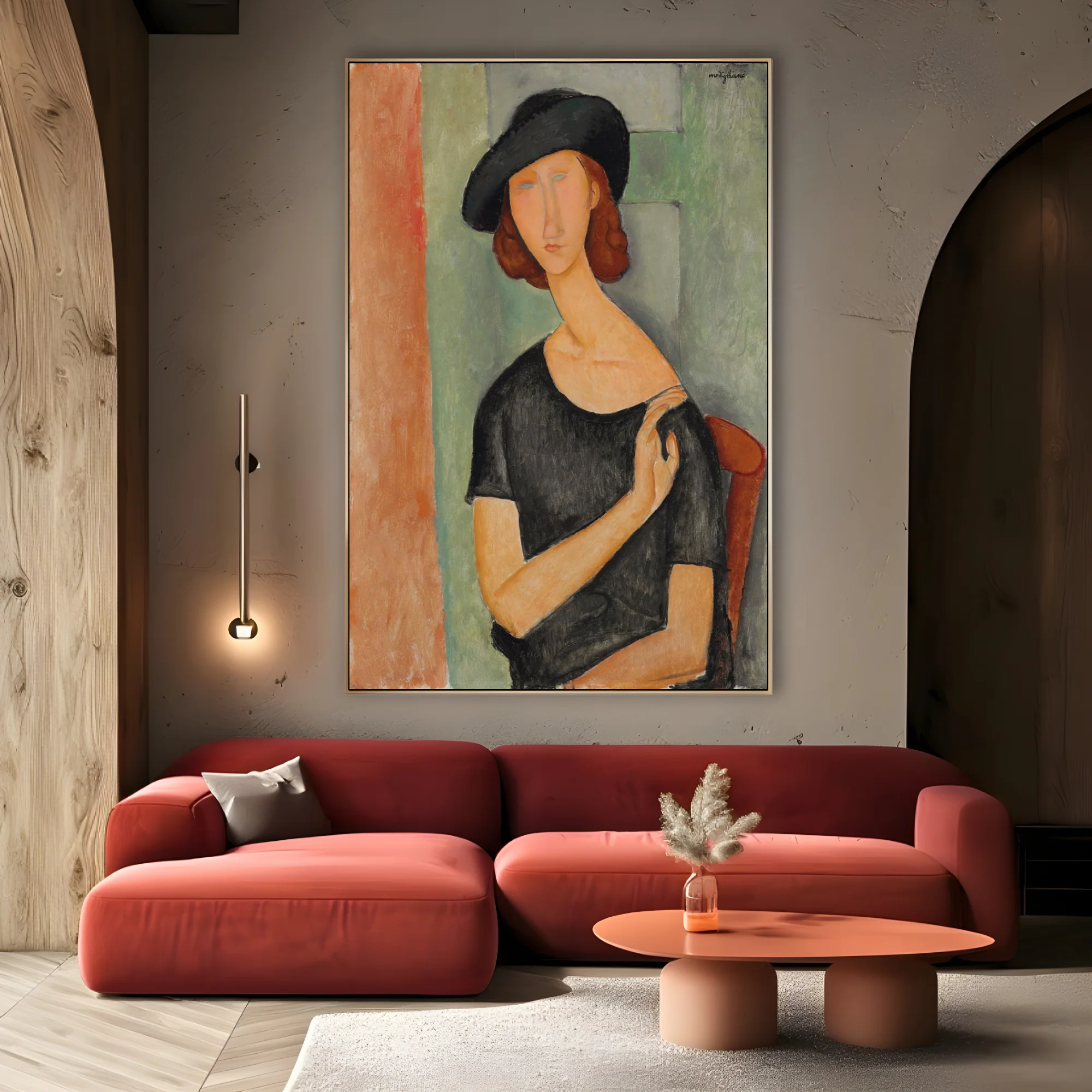 Ritratto di Jeanne Hebuterne, Amedeo Modigliani - Image 3
