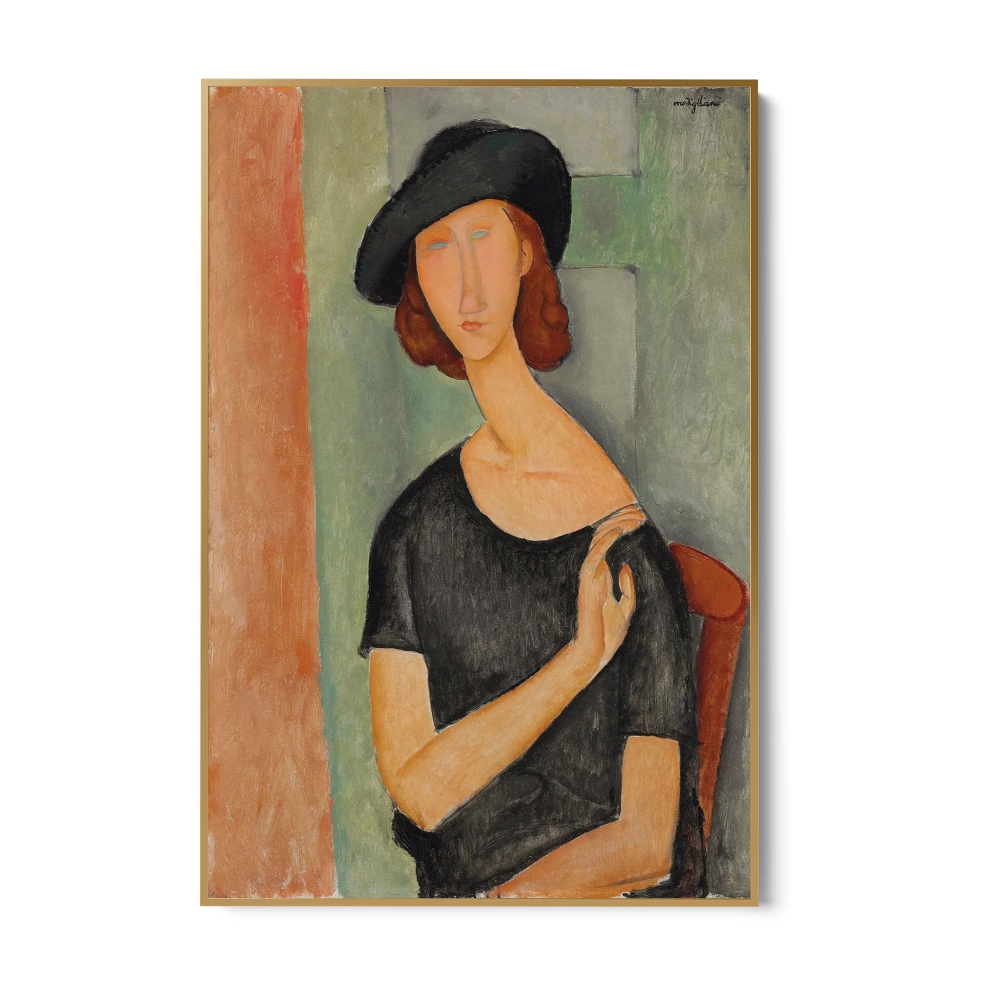 Ritratto di Jeanne Hebuterne, Amedeo Modigliani - Image 6