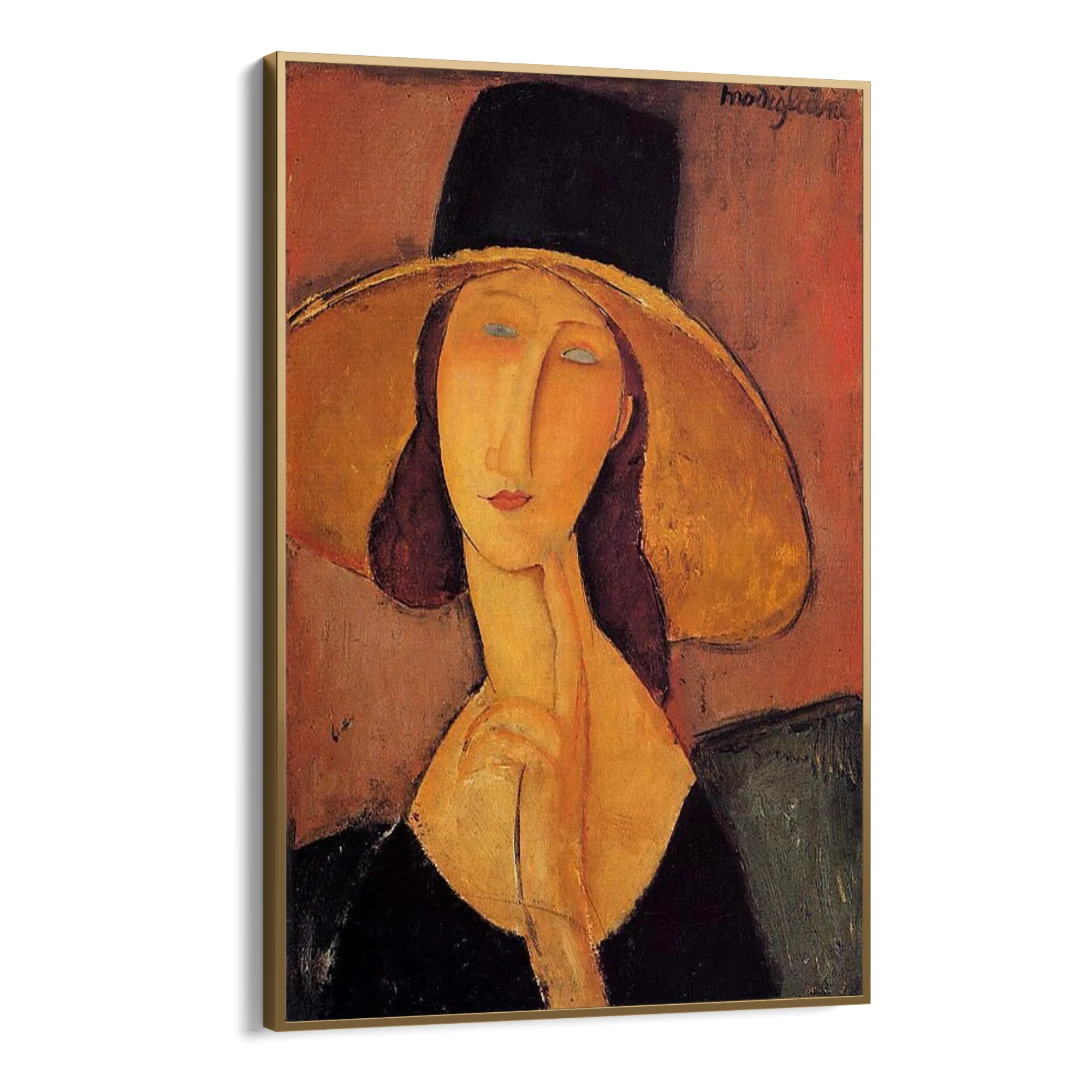 Jeanne Hébuterne con cappello, Amedeo Modigliani - Image 10