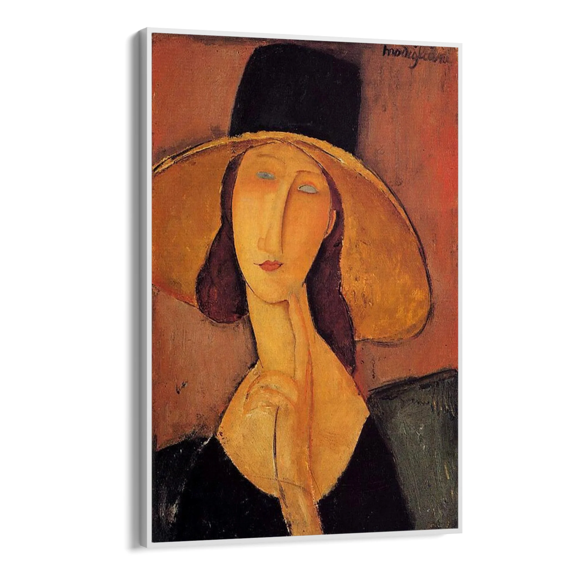 Jeanne Hébuterne con cappello, Amedeo Modigliani - Image 11
