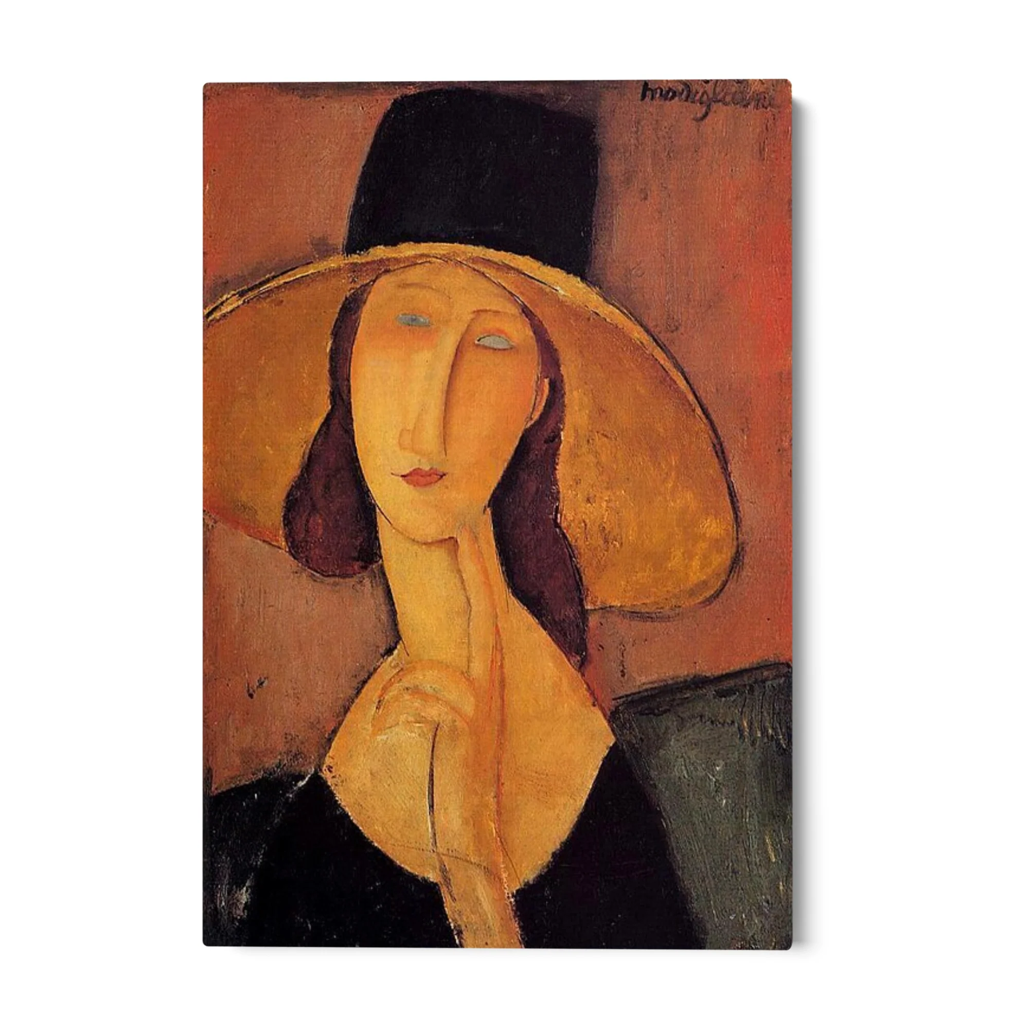 Jeanne Hébuterne con cappello, Amedeo Modigliani - Image 4