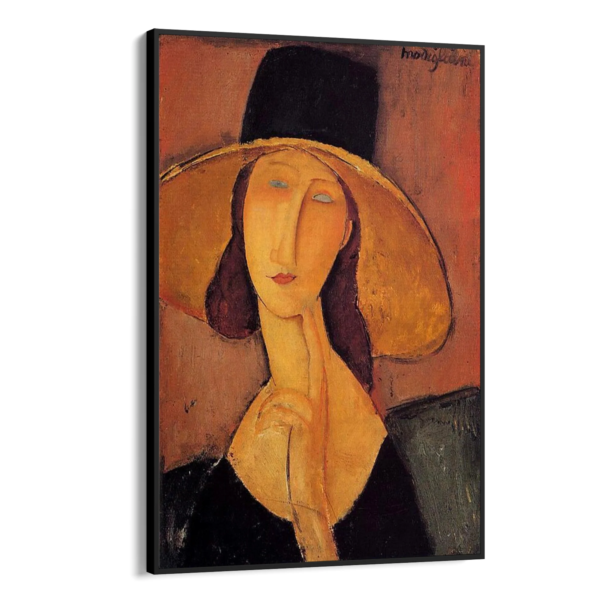 Jeanne Hébuterne con cappello, Amedeo Modigliani - Image 9