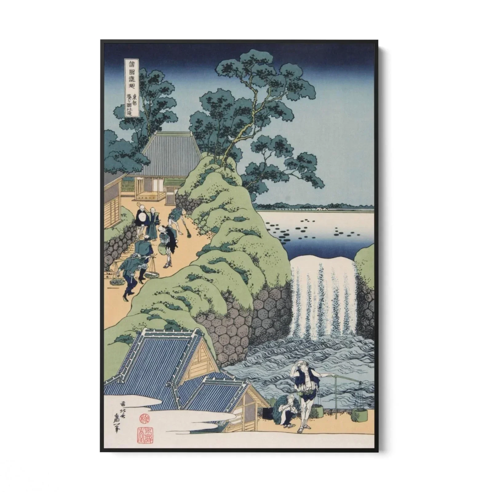 La Cascata di Aoi Heuvel, Katsushika Hokusai - Image 5