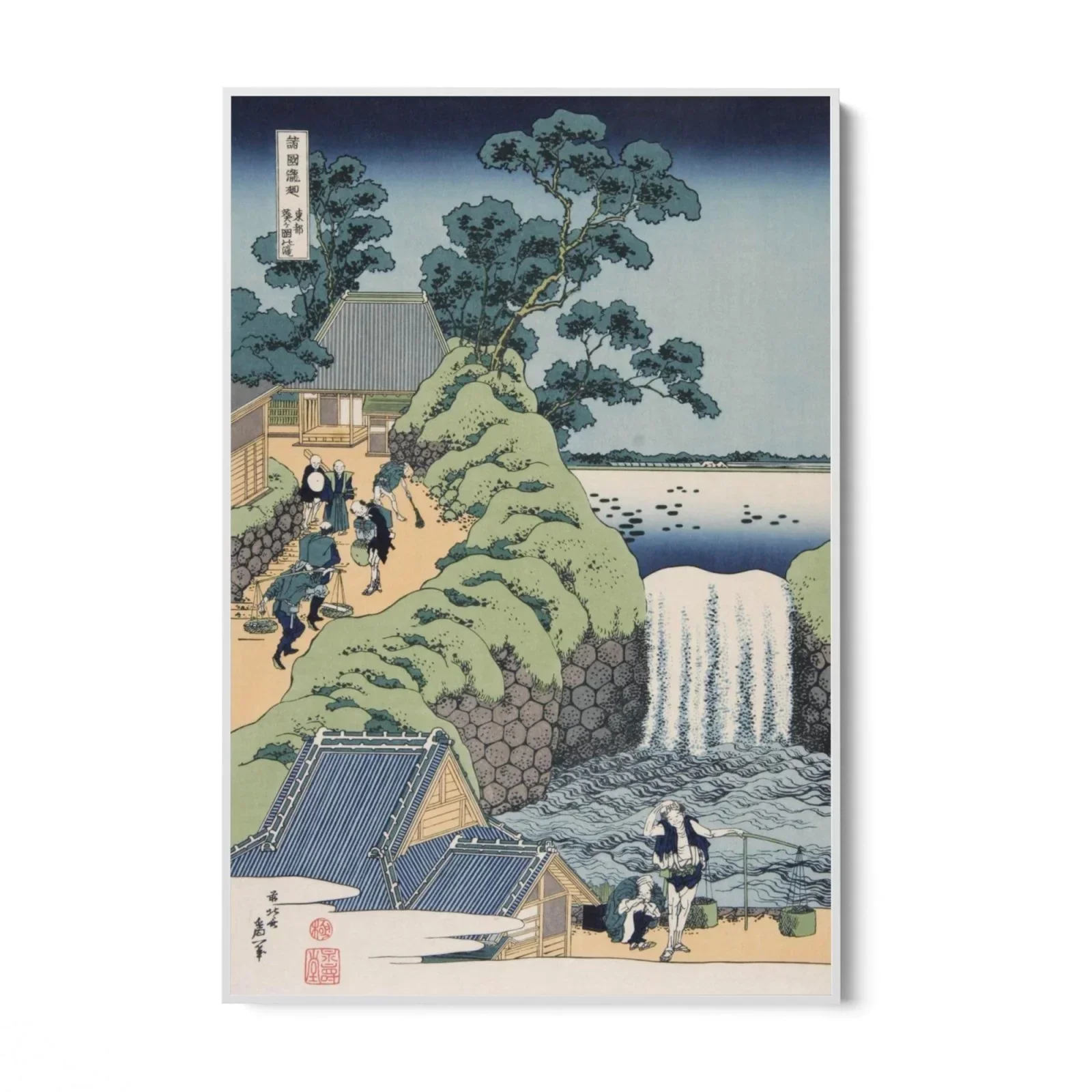La Cascata di Aoi Heuvel, Katsushika Hokusai - Image 9