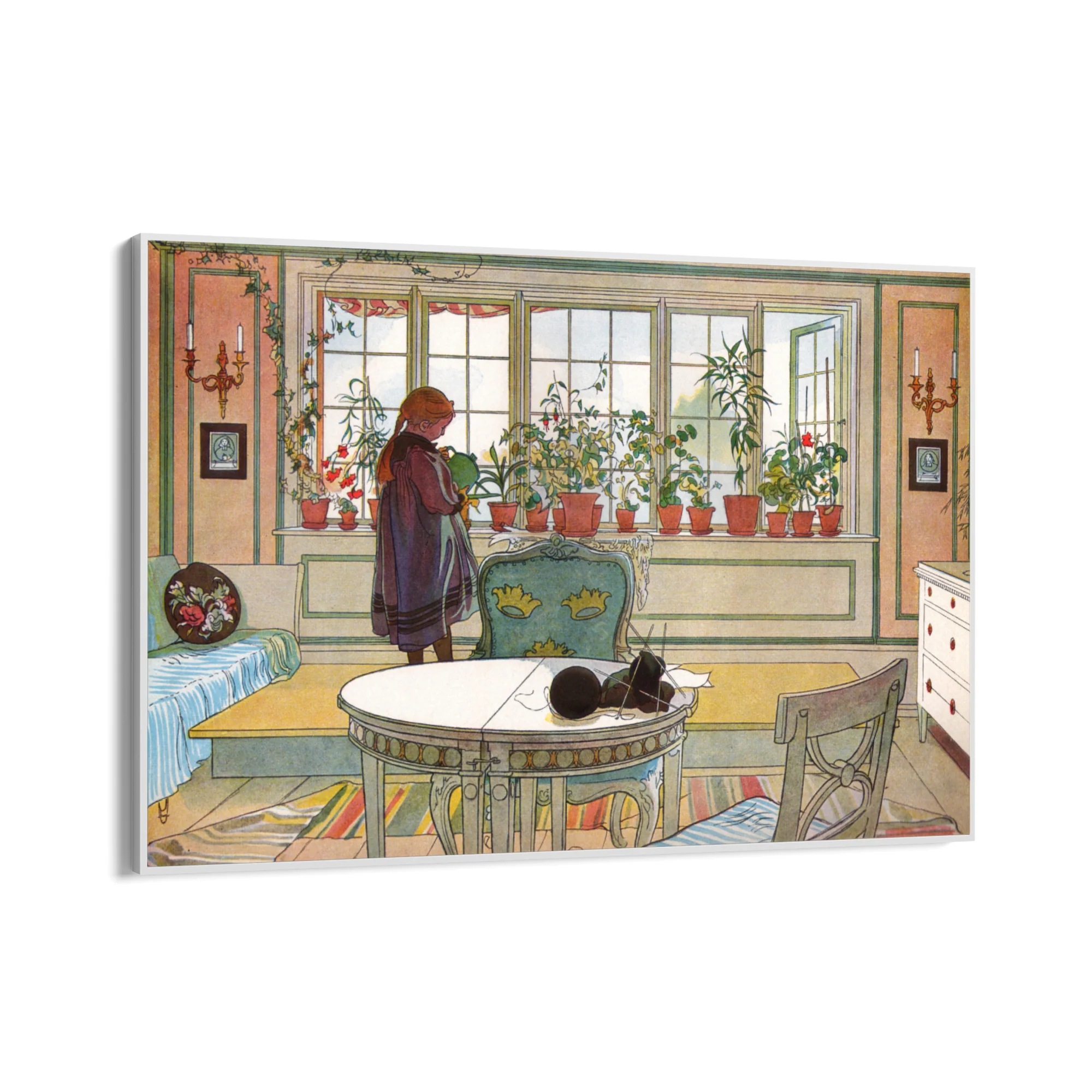 La Finestra fiorita, Carl Larsson - Image 11