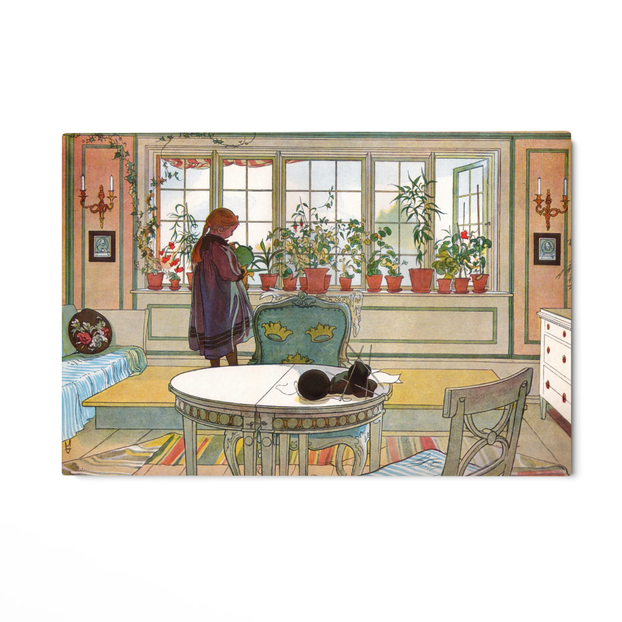 La Finestra fiorita, Carl Larsson - Image 4
