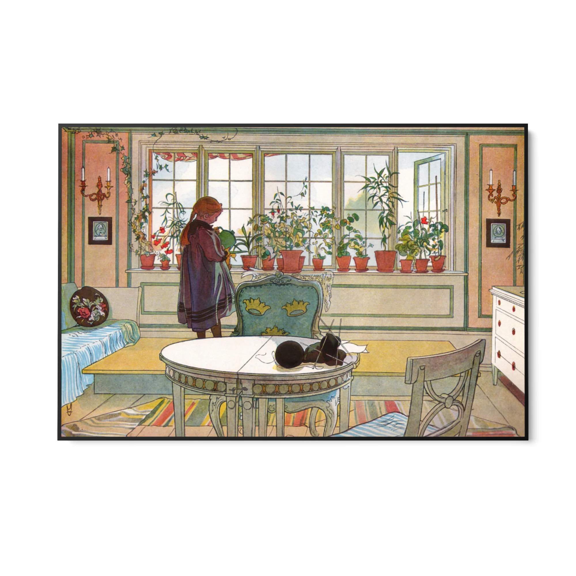 La Finestra fiorita, Carl Larsson - Image 5
