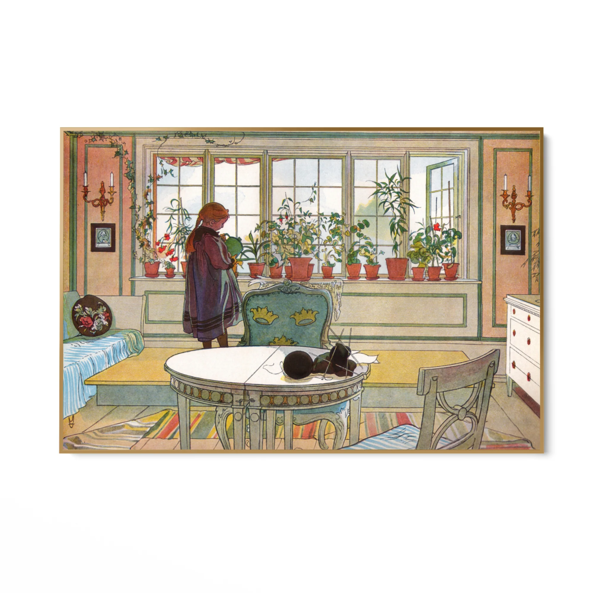 La Finestra fiorita, Carl Larsson - Image 6
