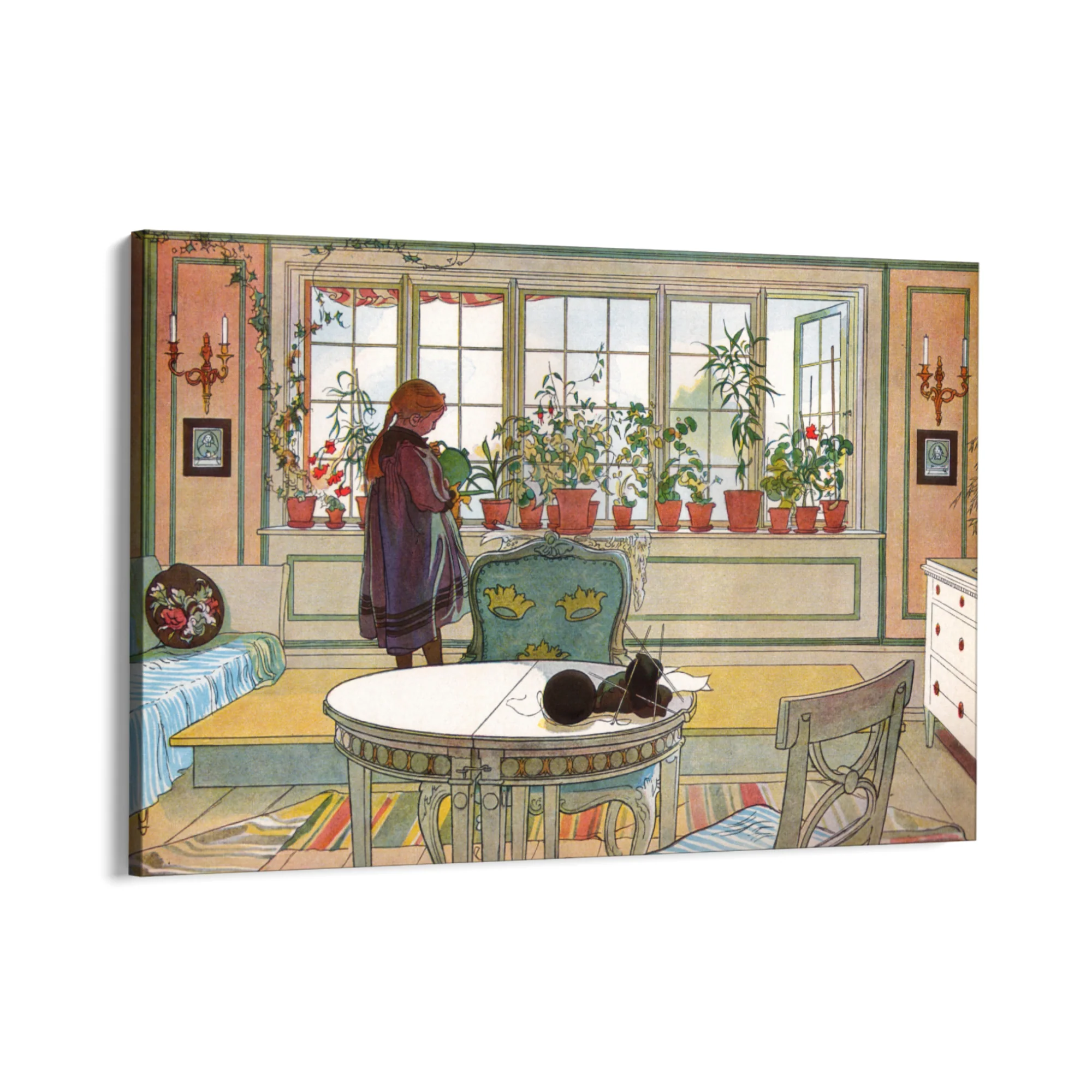 La Finestra fiorita, Carl Larsson - Image 8