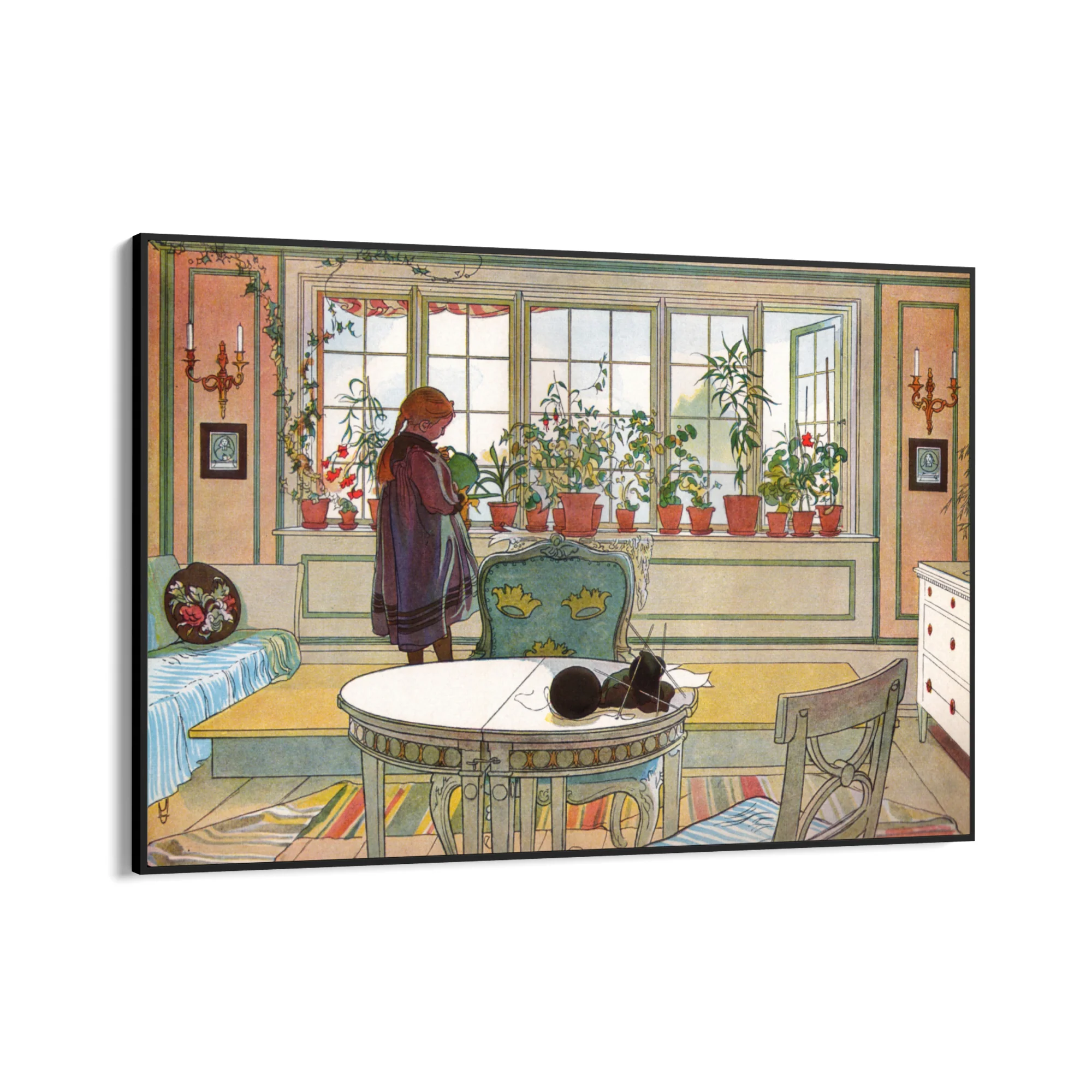 La Finestra fiorita, Carl Larsson - Image 9