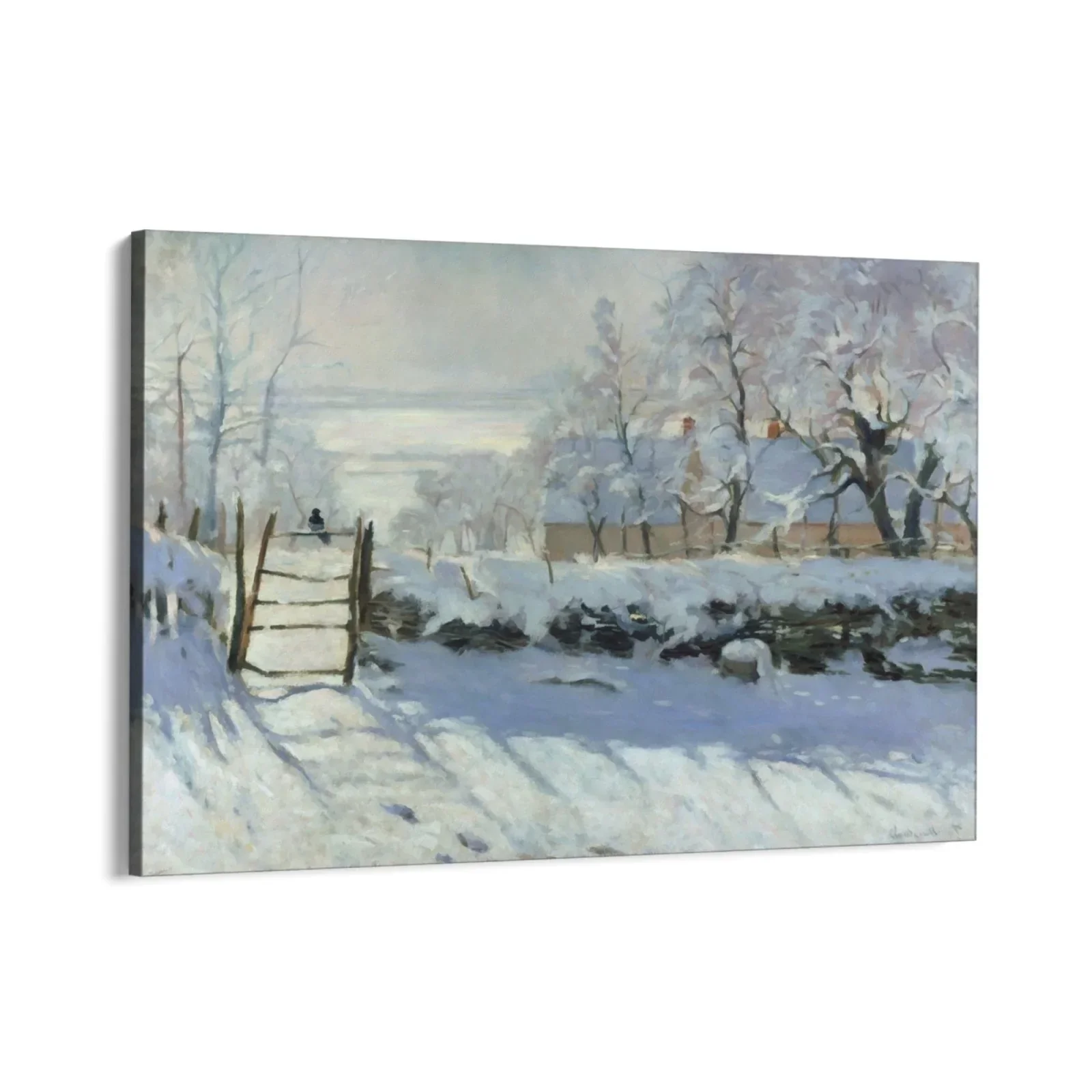 La gazza, Claude Monet - Image 4