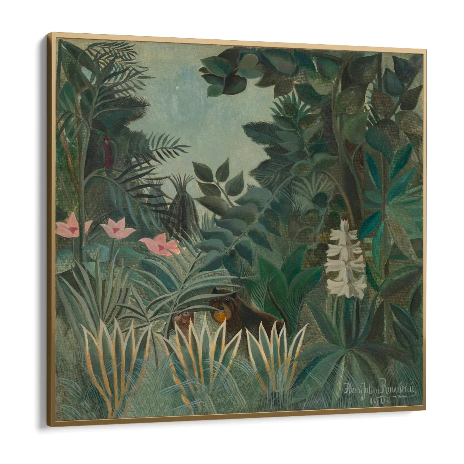 La Giungla Equatoriale, Henri Rousseau - Image 7