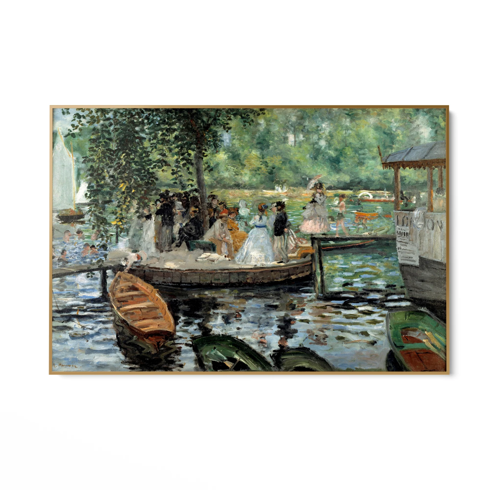 La Grenouillère, Pierre Auguste Renoir - Image 6
