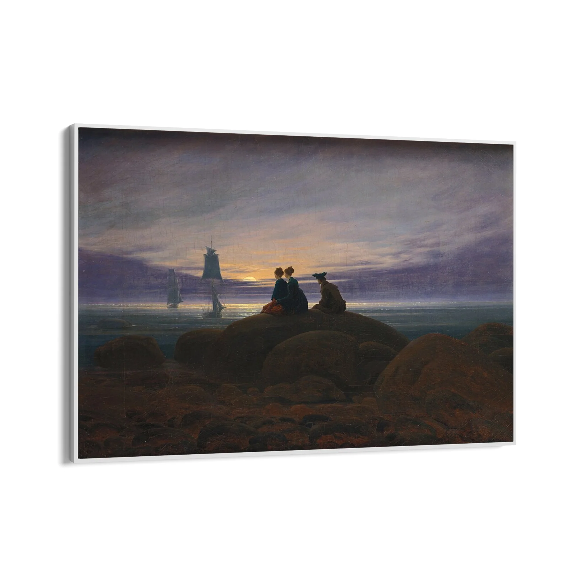 La luna sorge dal mar, Caspar David Friedrich - Image 11