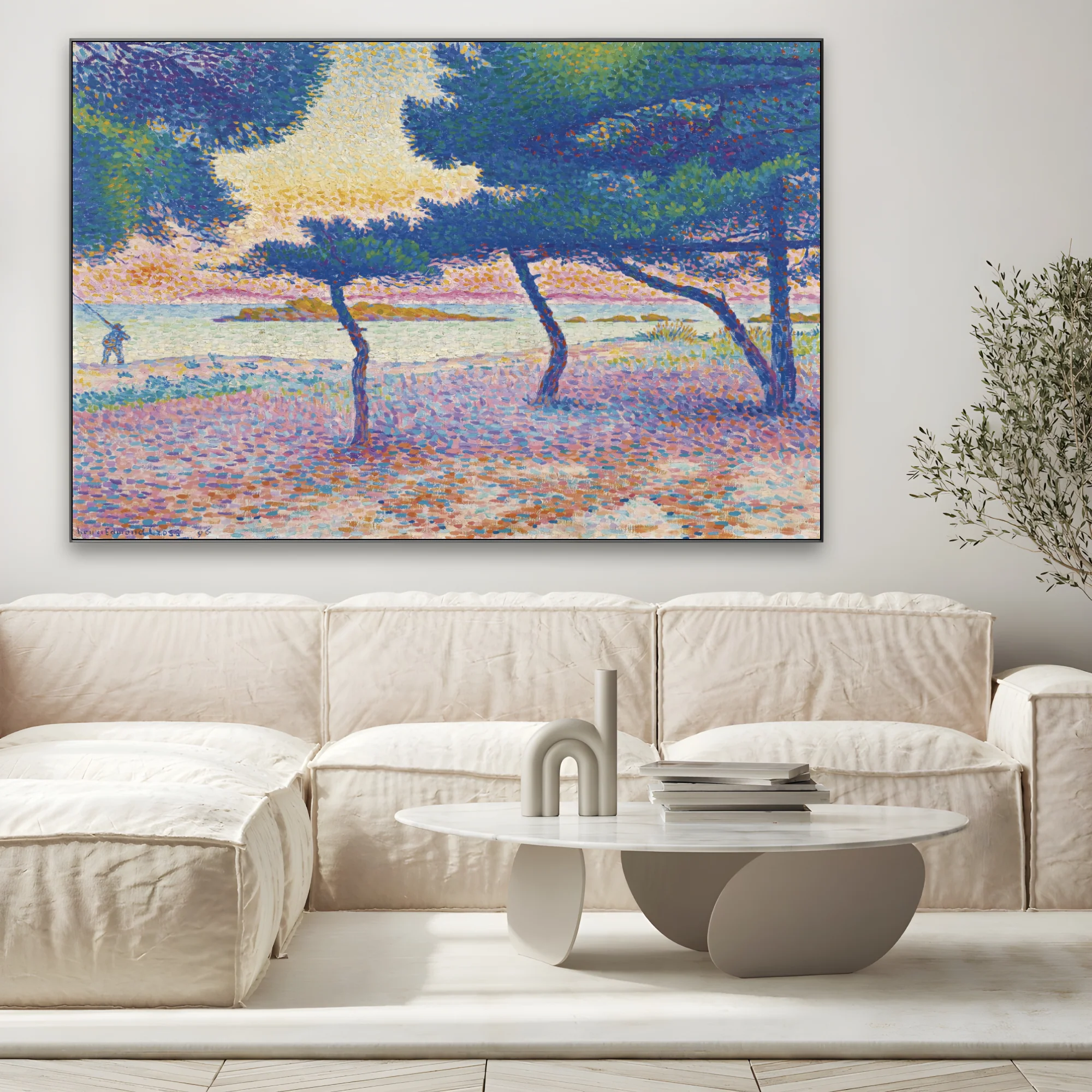 La Plage de Saint-Clair, Henri Edmond Cross - Image 2