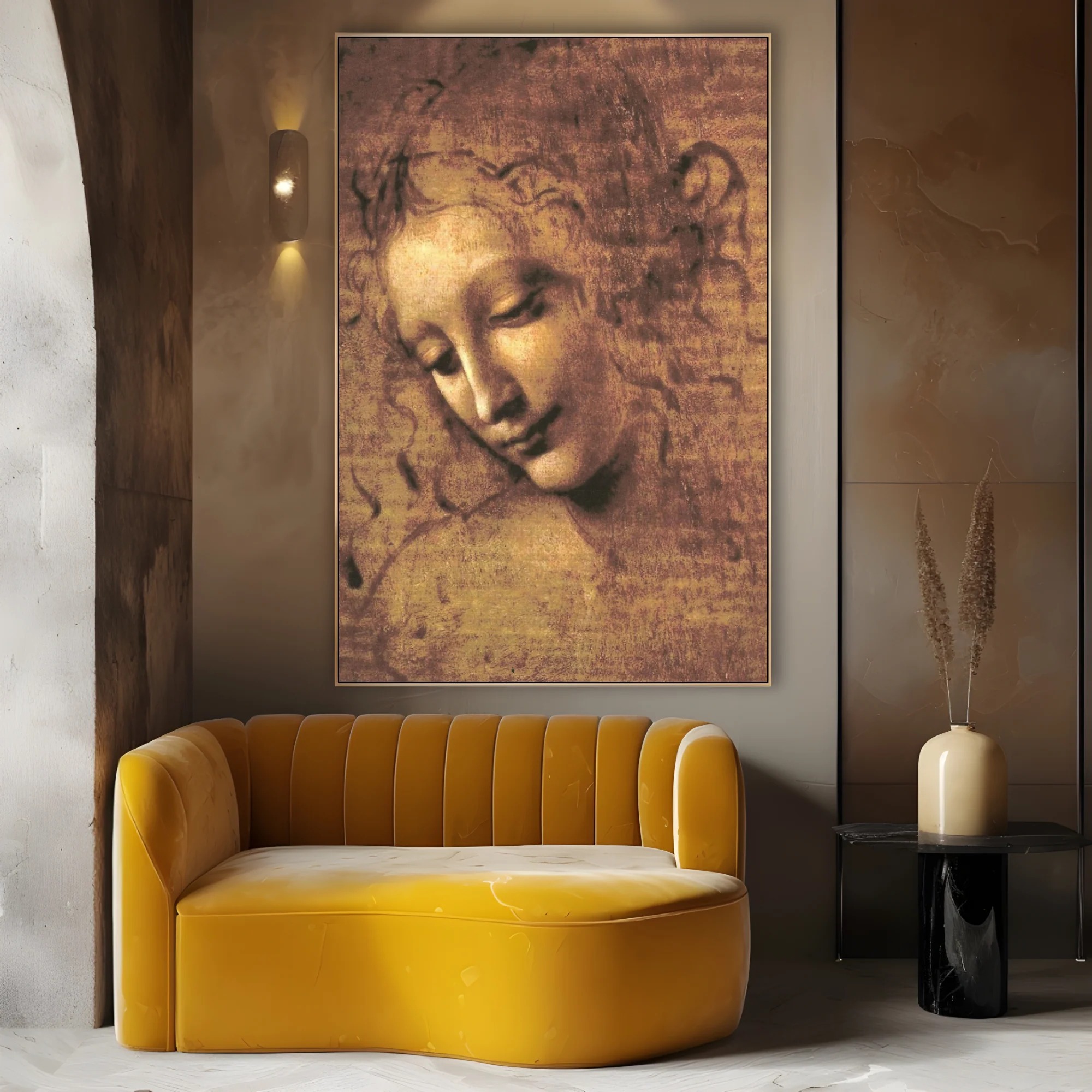 La Scapigliata, Leonardo da Vinci - Image 3