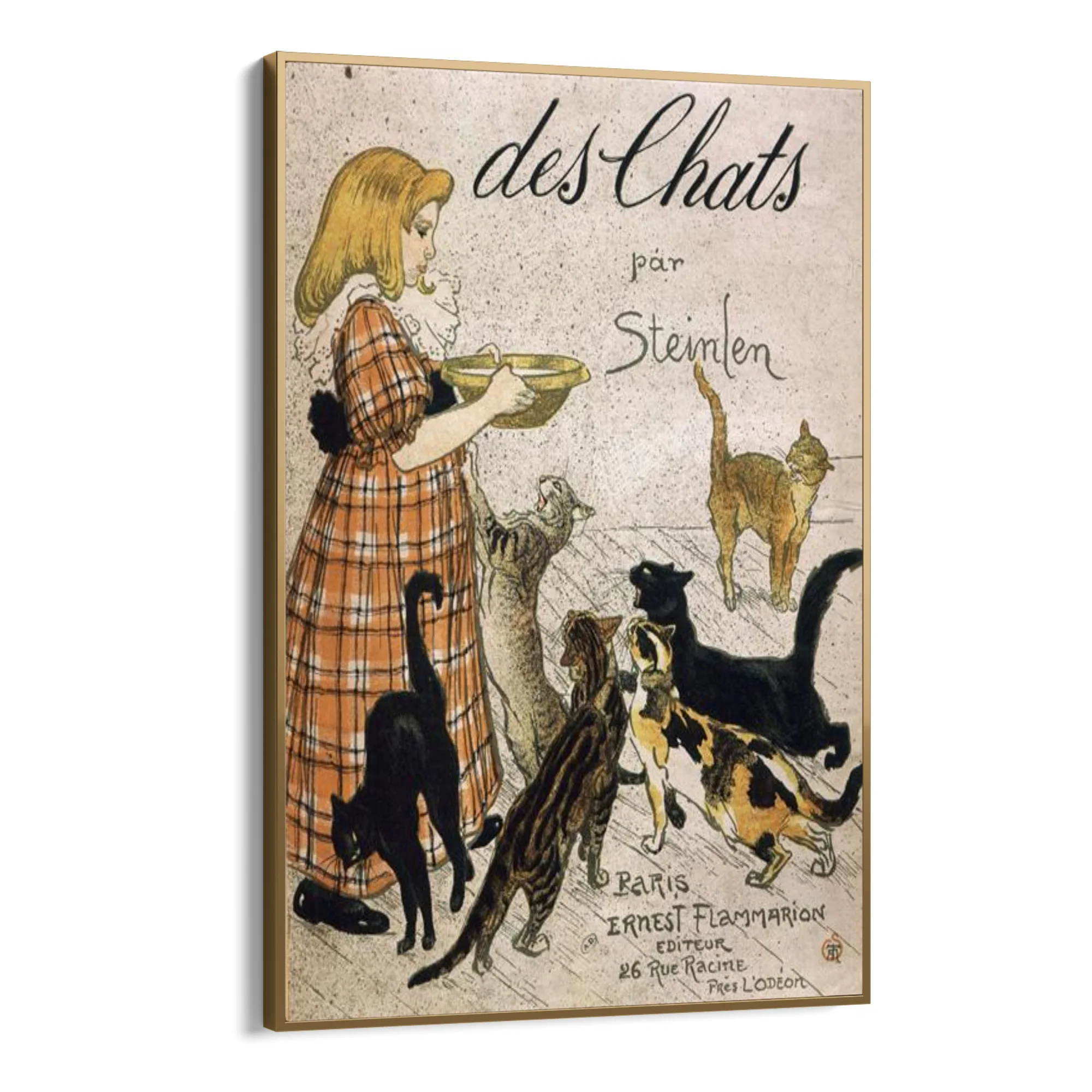 Latte ai Gatti, Théophile Steinlen - Image 10