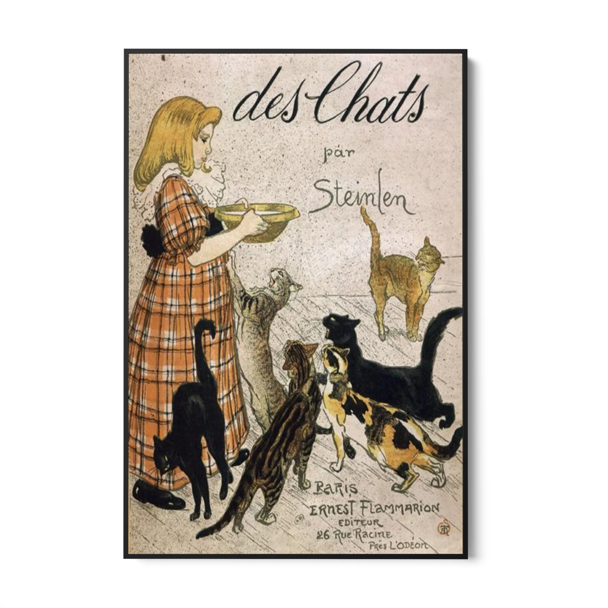 Latte ai Gatti, Théophile Steinlen - Image 5