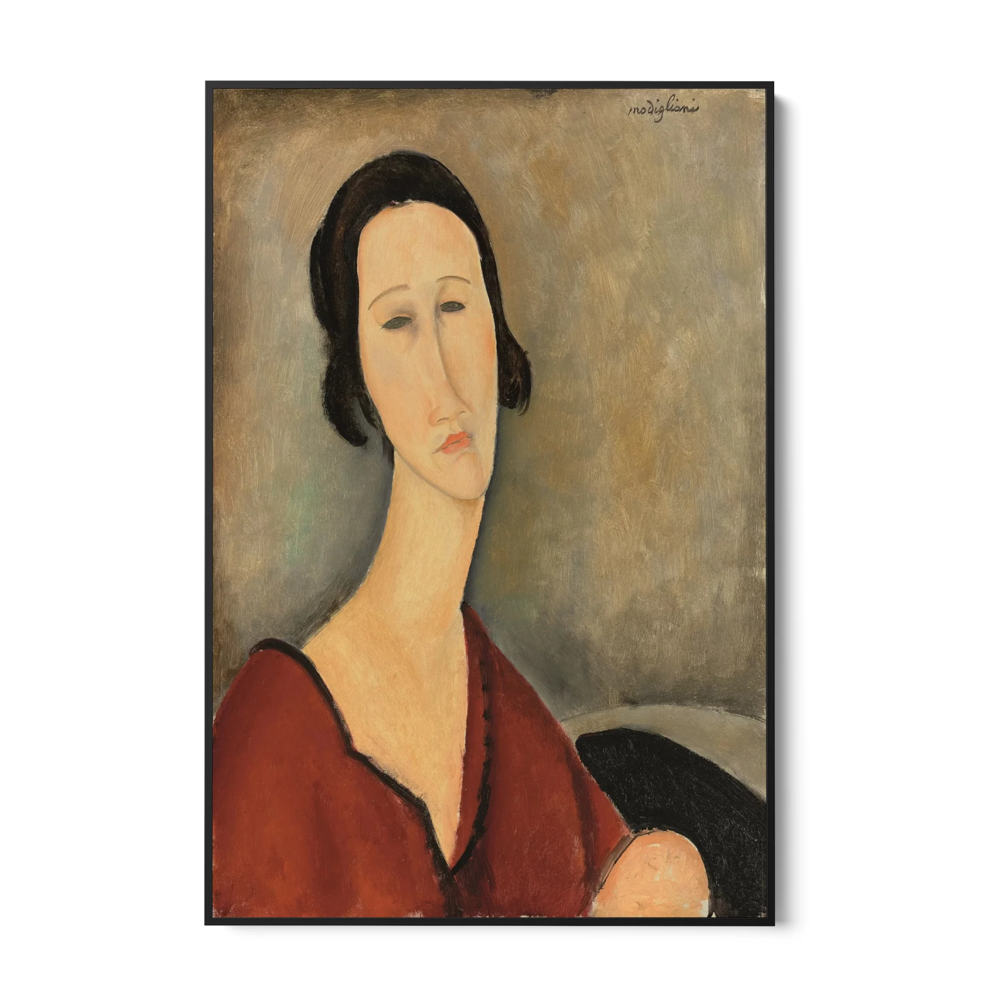 Madame Hanka Zborowska, Amedeo Modigliani - Image 5