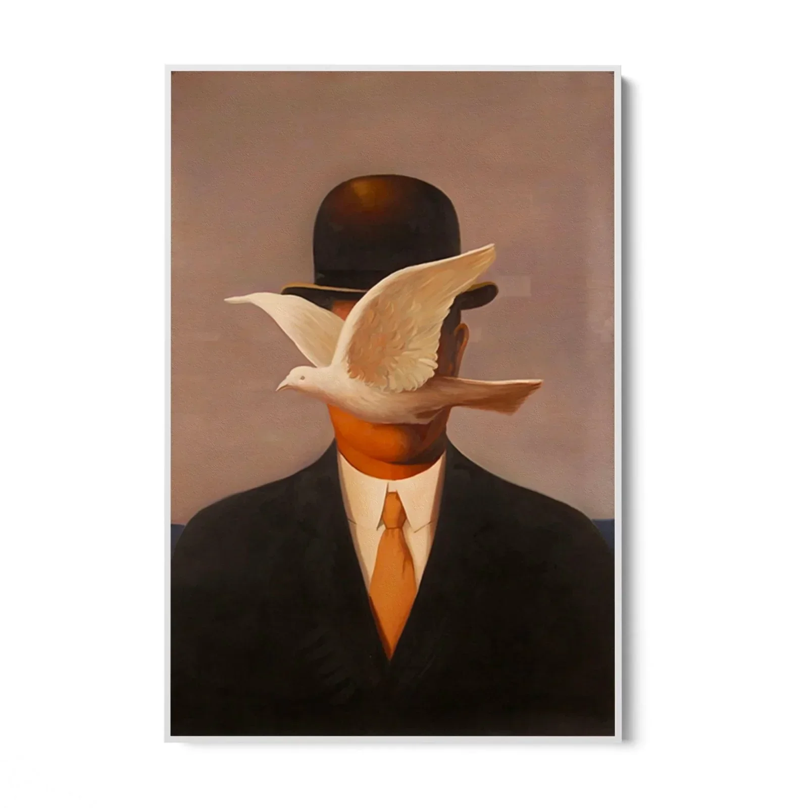 Man in A Bowler, Rene Magritte - Image 9