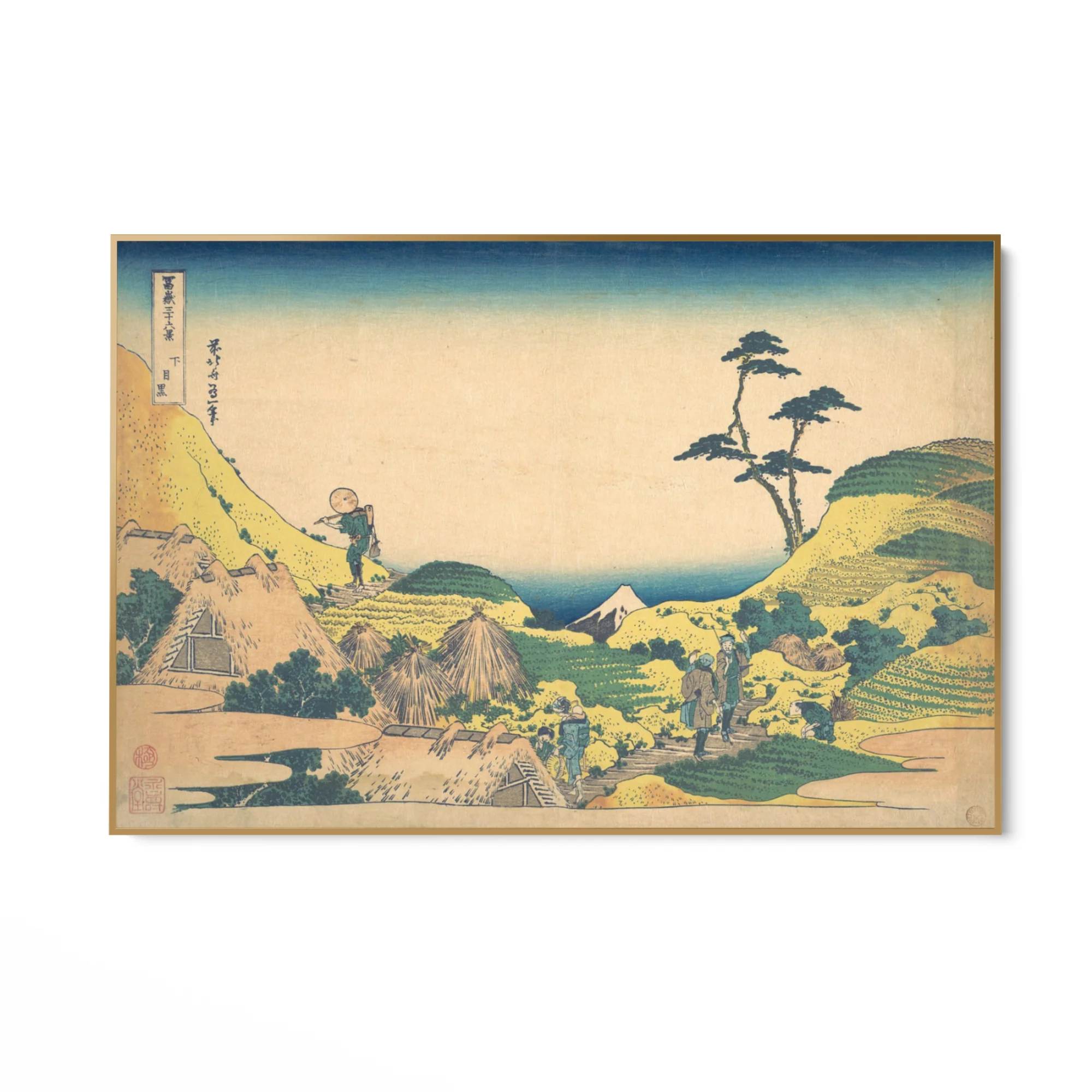 Meguro inferiore, Katsushika Hokusai - Image 6