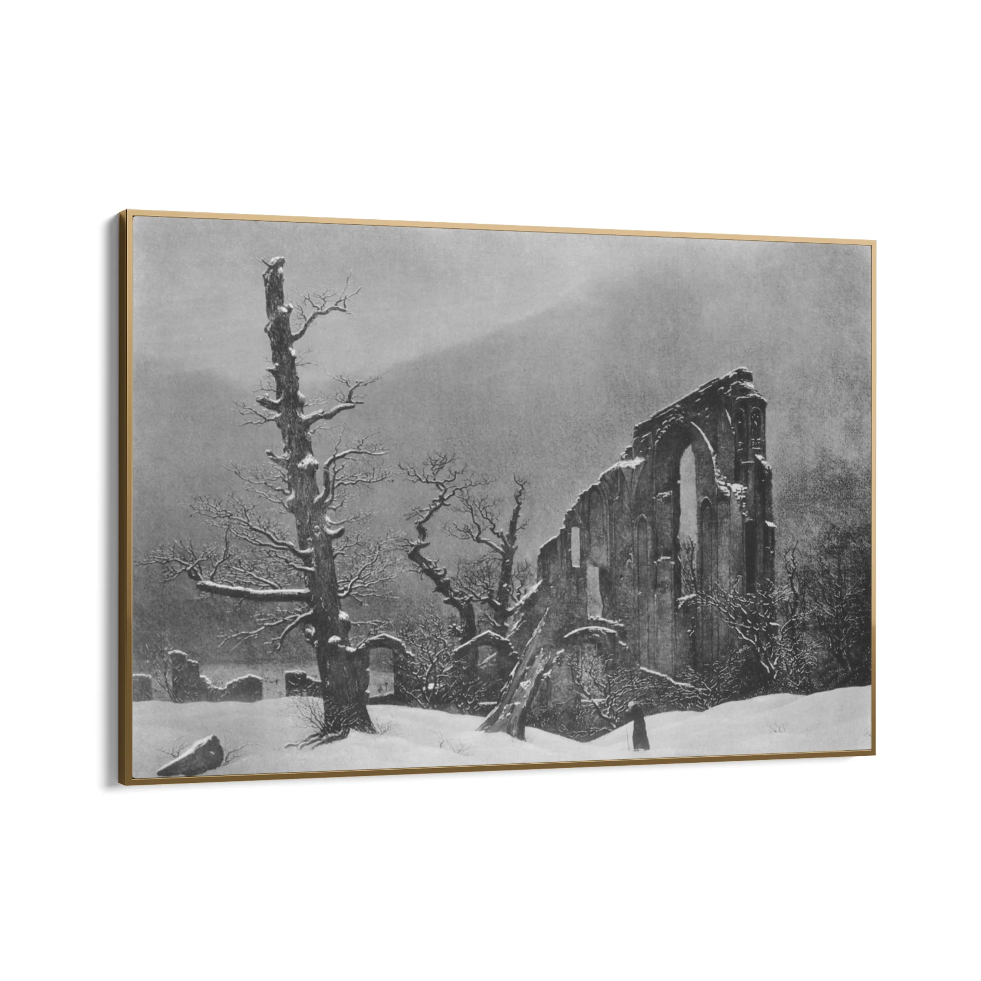 Monaco nella Neve, Caspar David Friedrich - Image 10