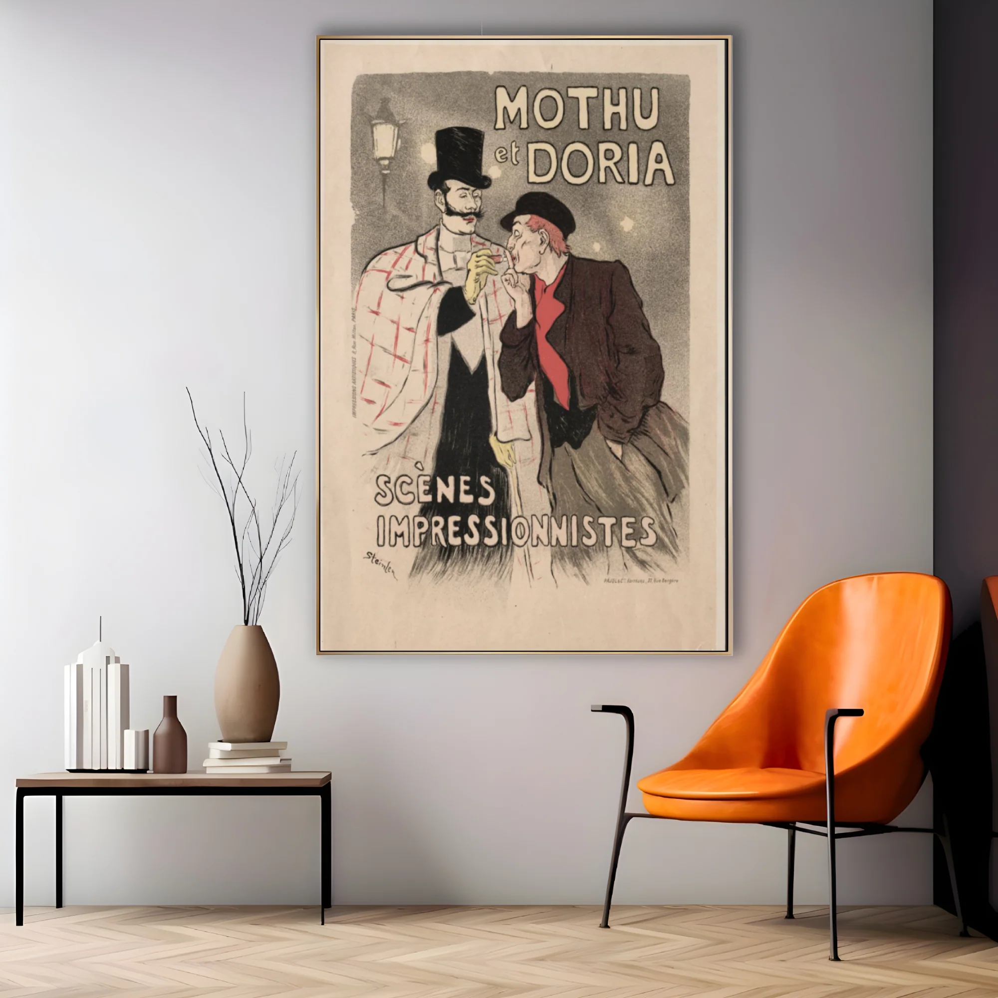 Mothu e Doria, Théophile Steinlen