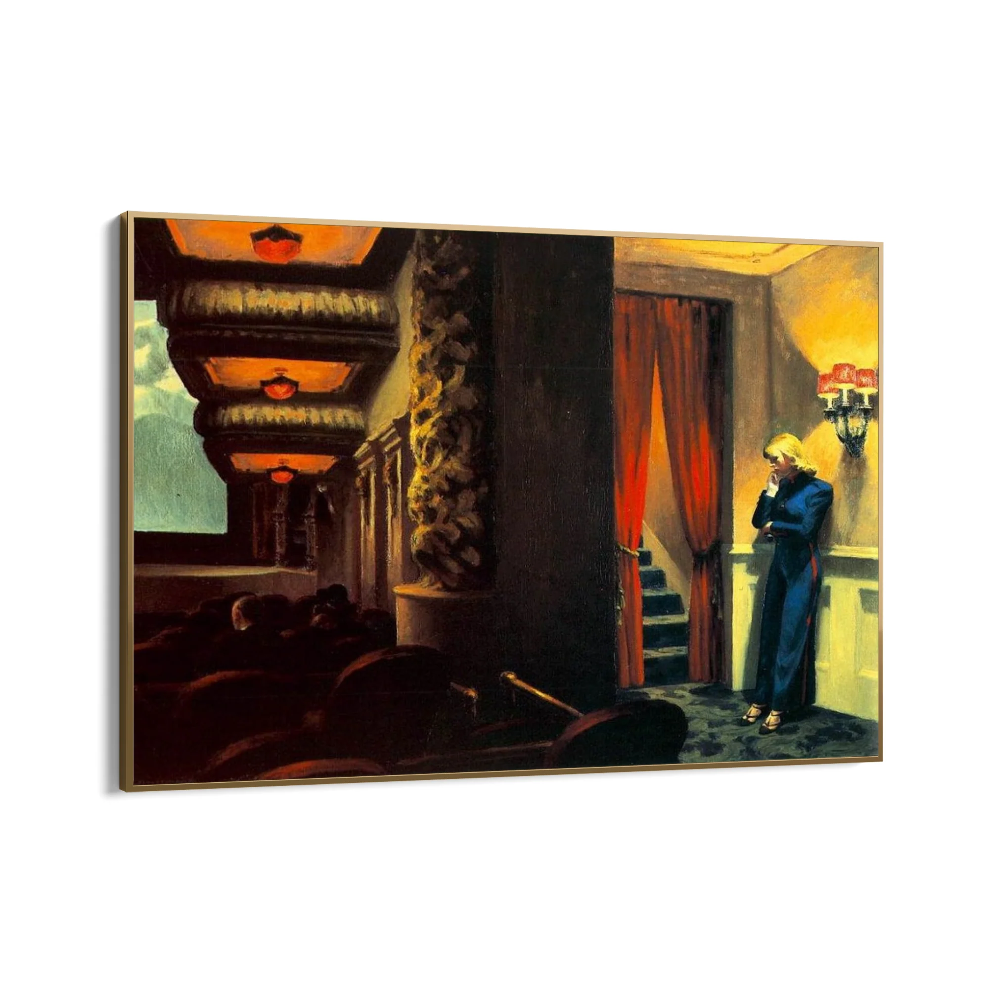 New York Movie, Edward Hopper - Image 10