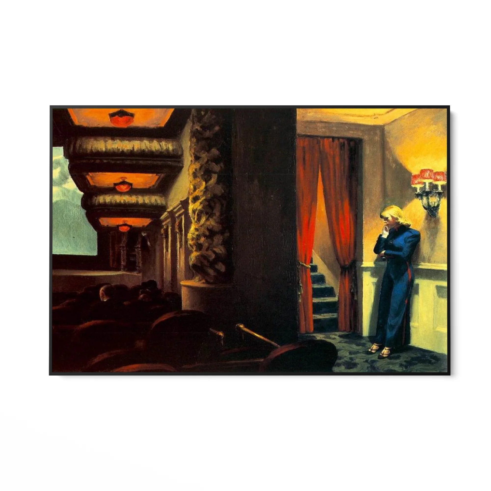 New York Movie, Edward Hopper - Image 5