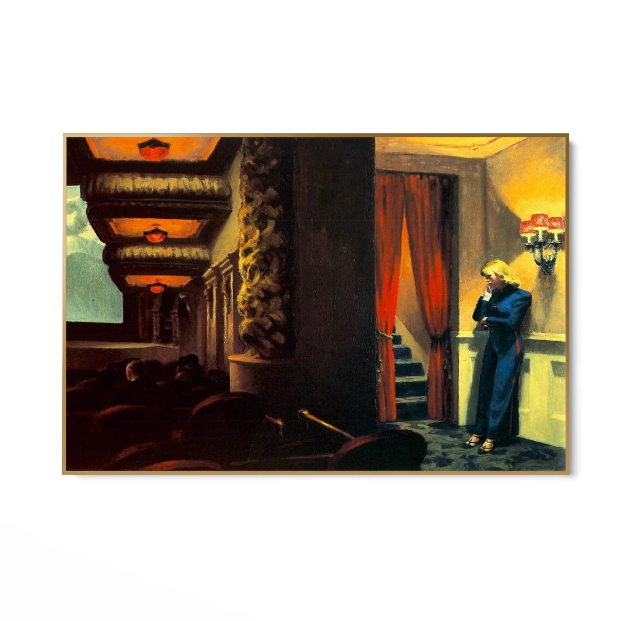 New York Movie, Edward Hopper - Image 6