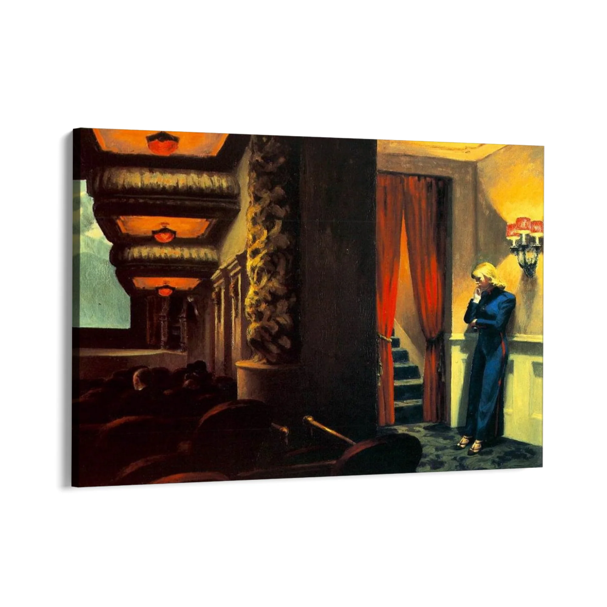 New York Movie, Edward Hopper - Image 8