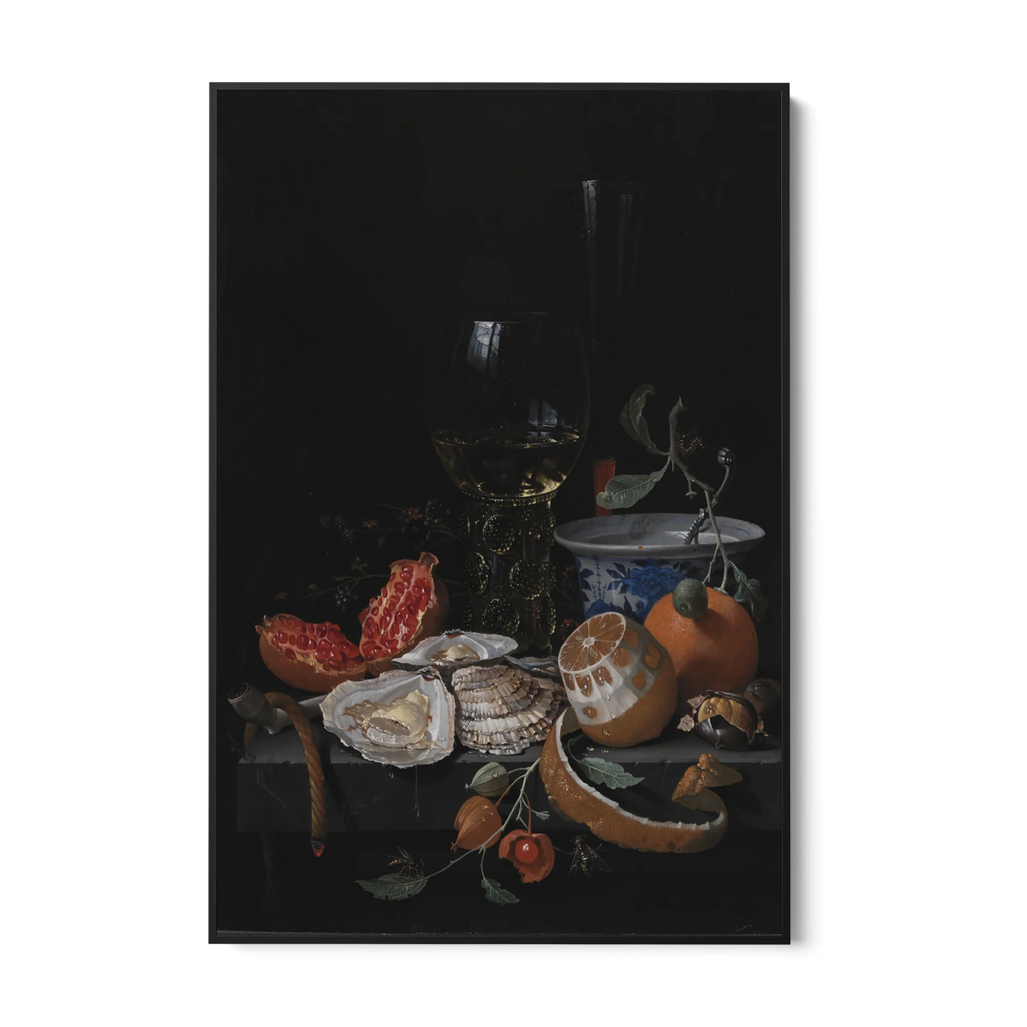 Ostriche, Frutta e Vino, Abraham Mignon - Image 5
