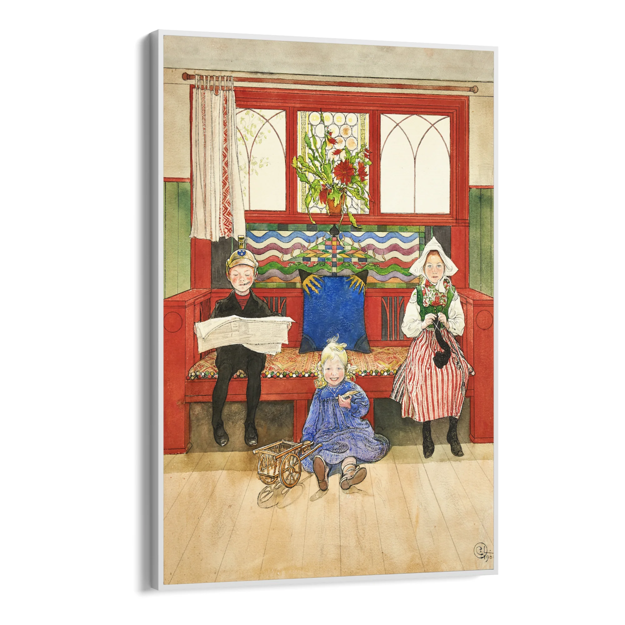 Padre, Madre, Bambino, Carl Larsson - Image 11