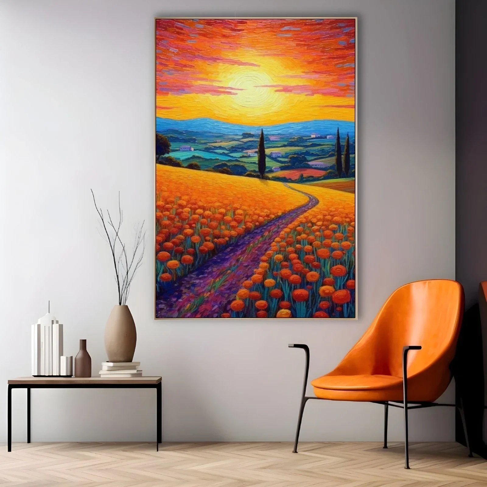 Paesaggio colorato