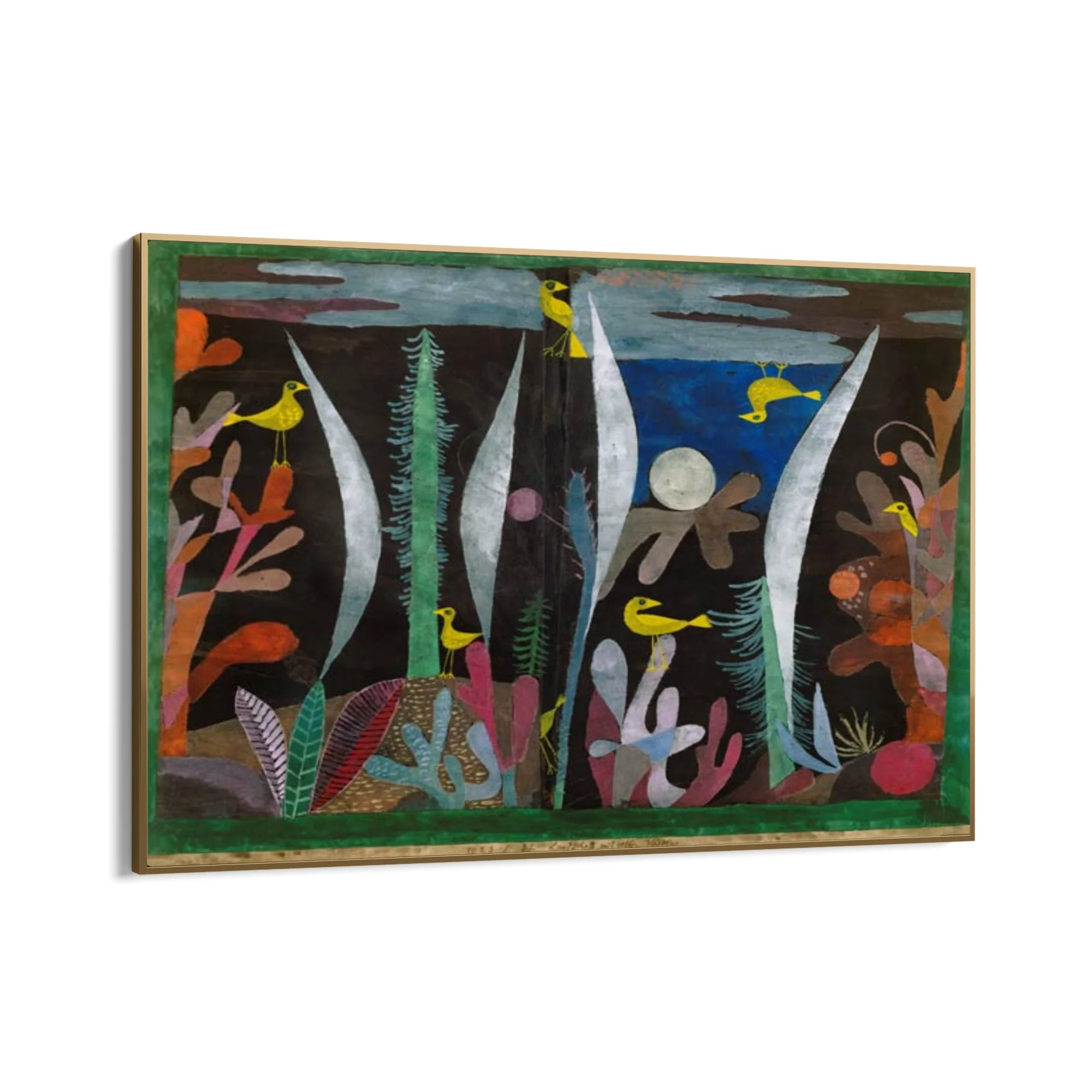 Paesaggio con uccelli gialli, Paul Klee - Image 10