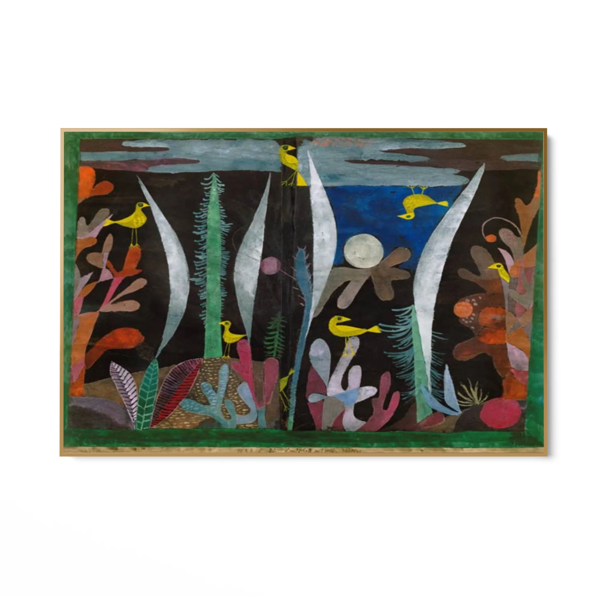 Paesaggio con uccelli gialli, Paul Klee - Image 6