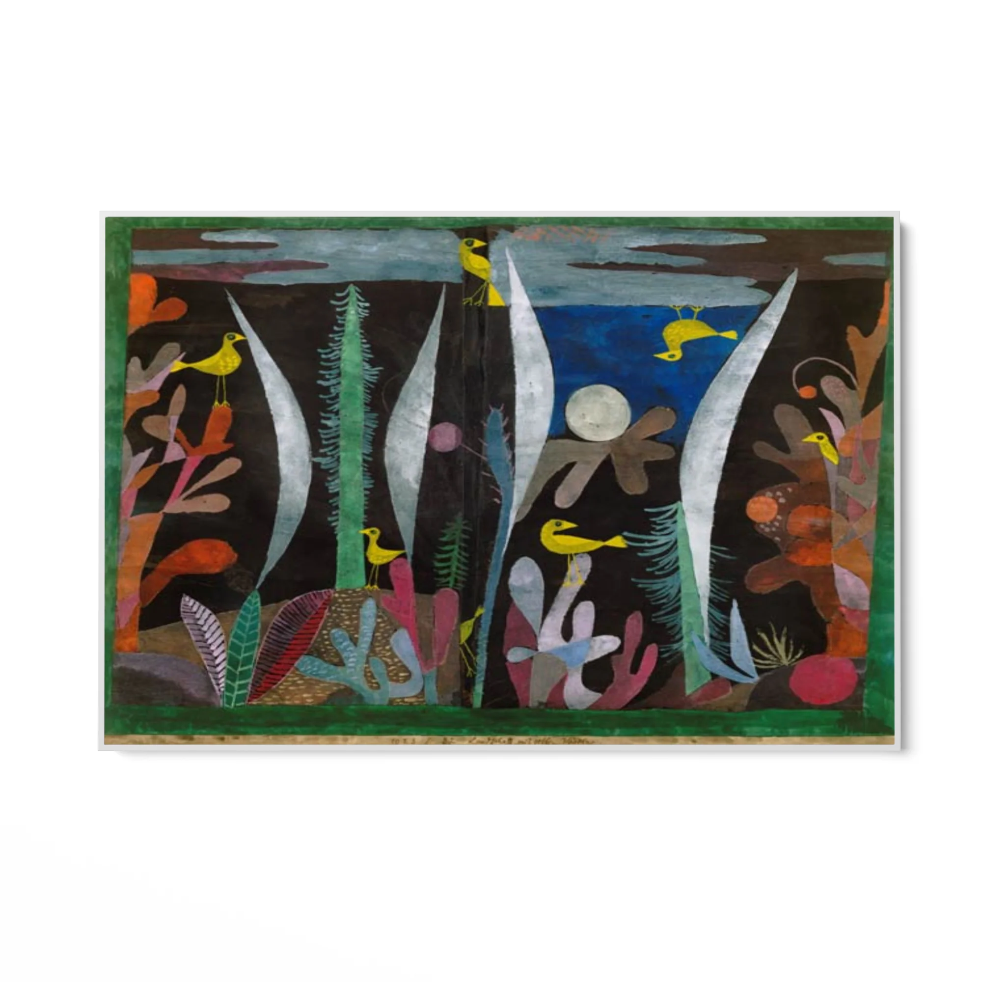 Paesaggio con uccelli gialli, Paul Klee - Image 7