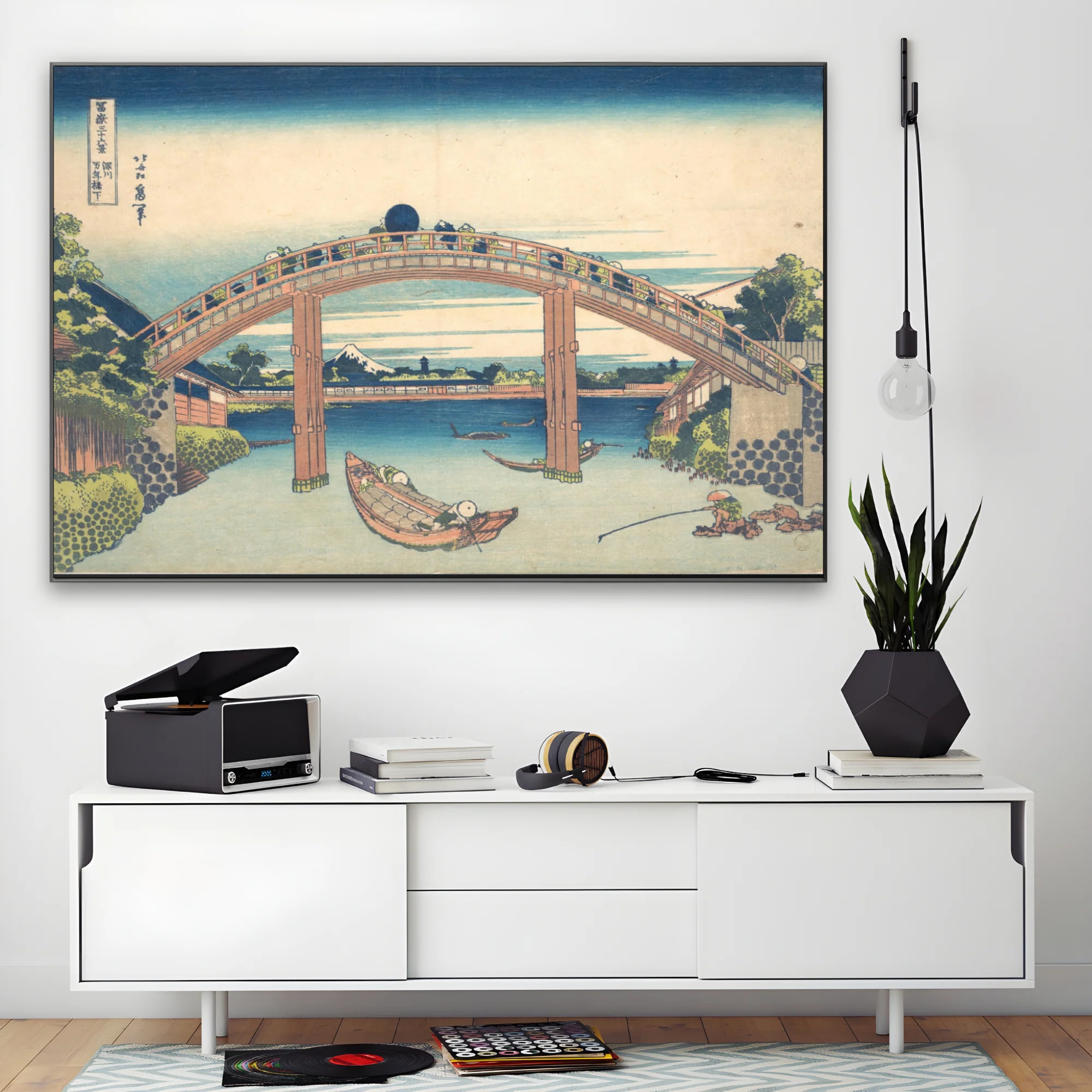 Ponte Mannen, Katsushika Hokusai - Image 2