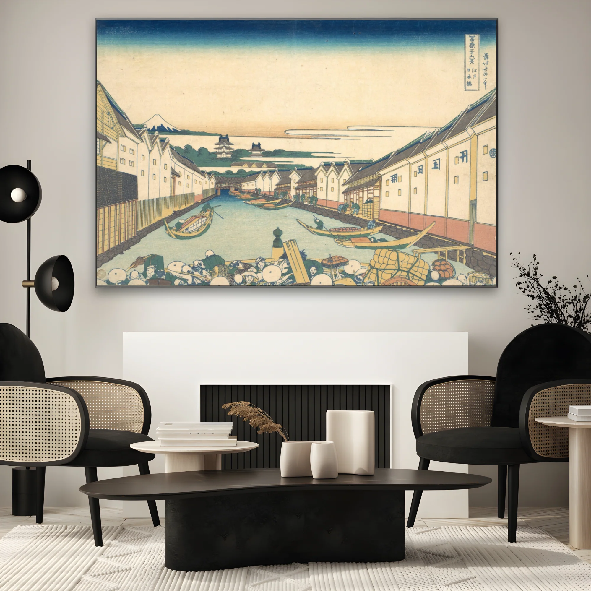 Ponte Nihonbashi, Katsushika Hokusai